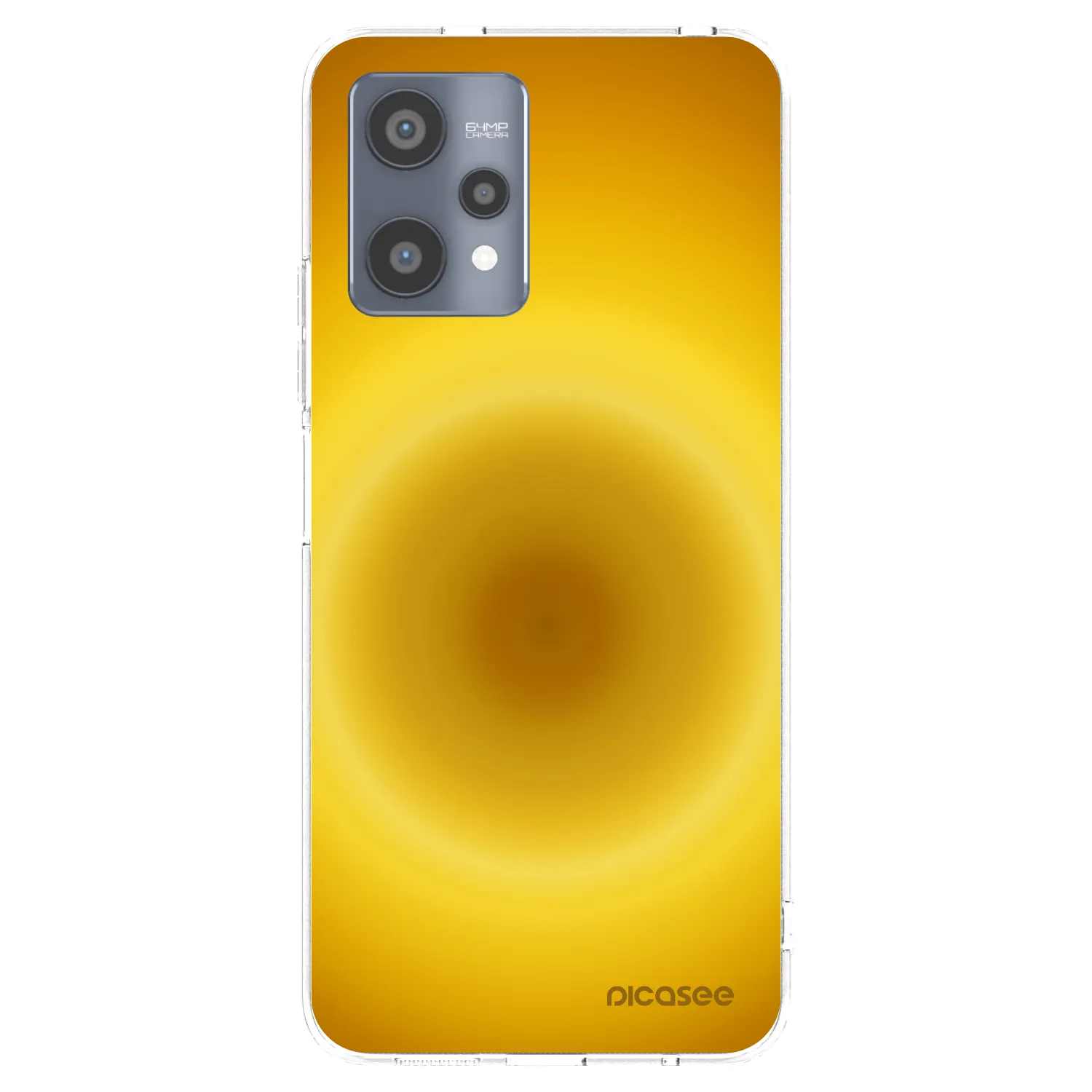 Picasee silikonska prozirna maskica za Realme 9 Pro 5G - Solar Pulse
