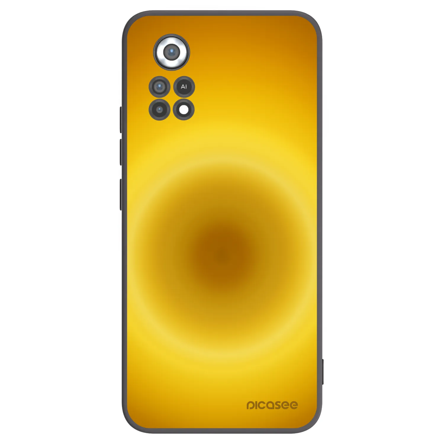 Picasee crna silikonska maskica za Xiaomi Poco X4 Pro 5G - Solar Pulse
