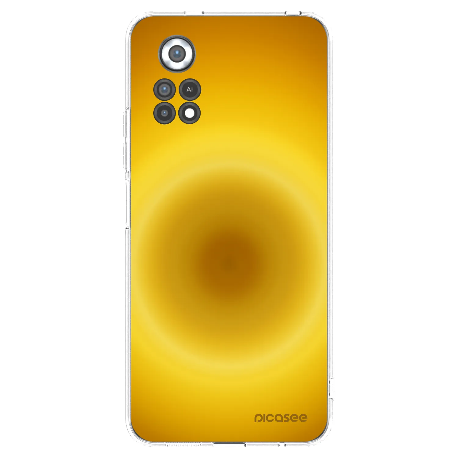 Picasee silikonska prozirna maskica za Xiaomi Poco X4 Pro 5G - Solar Pulse