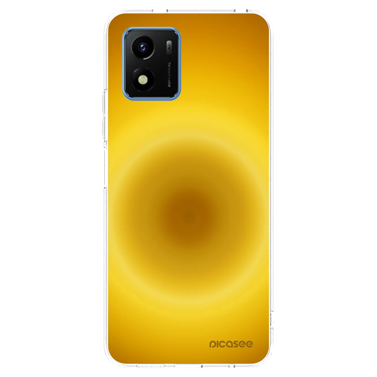 Picasee silikonska prozirna maskica za Vivo Y01 - Solar Pulse