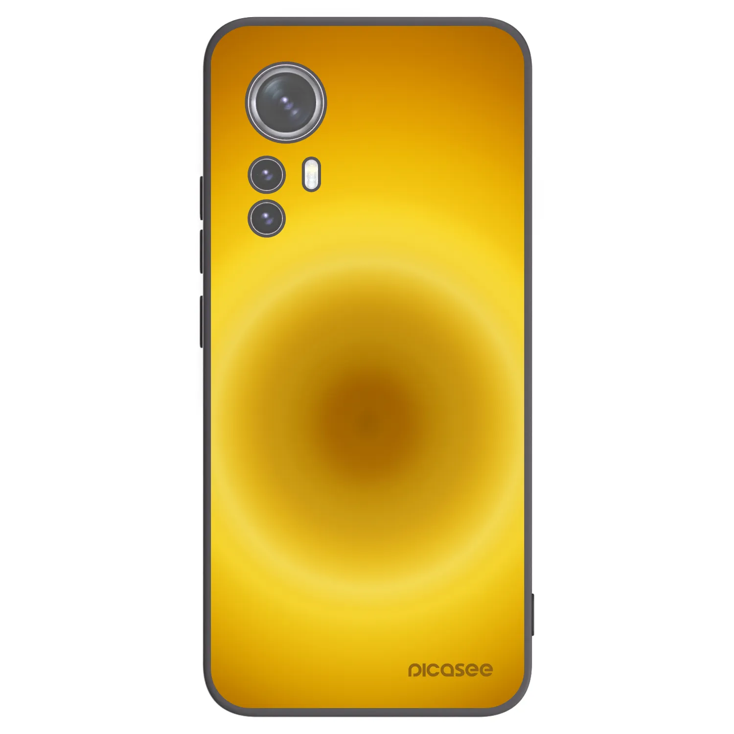 Picasee crna silikonska maskica za Xiaomi 12X - Solar Pulse