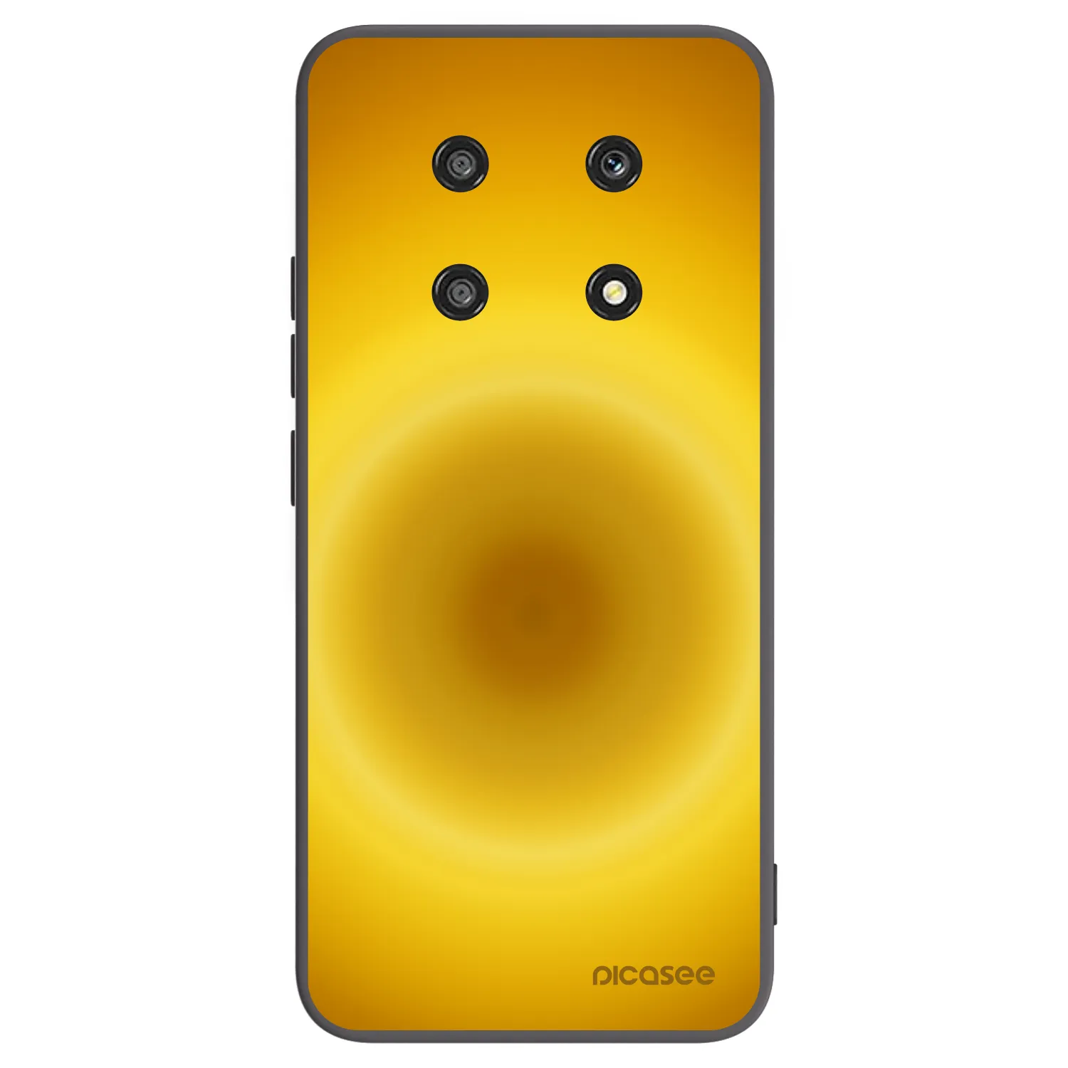 Picasee crna silikonska maskica za Honor Magic4 Lite 5G - Solar Pulse