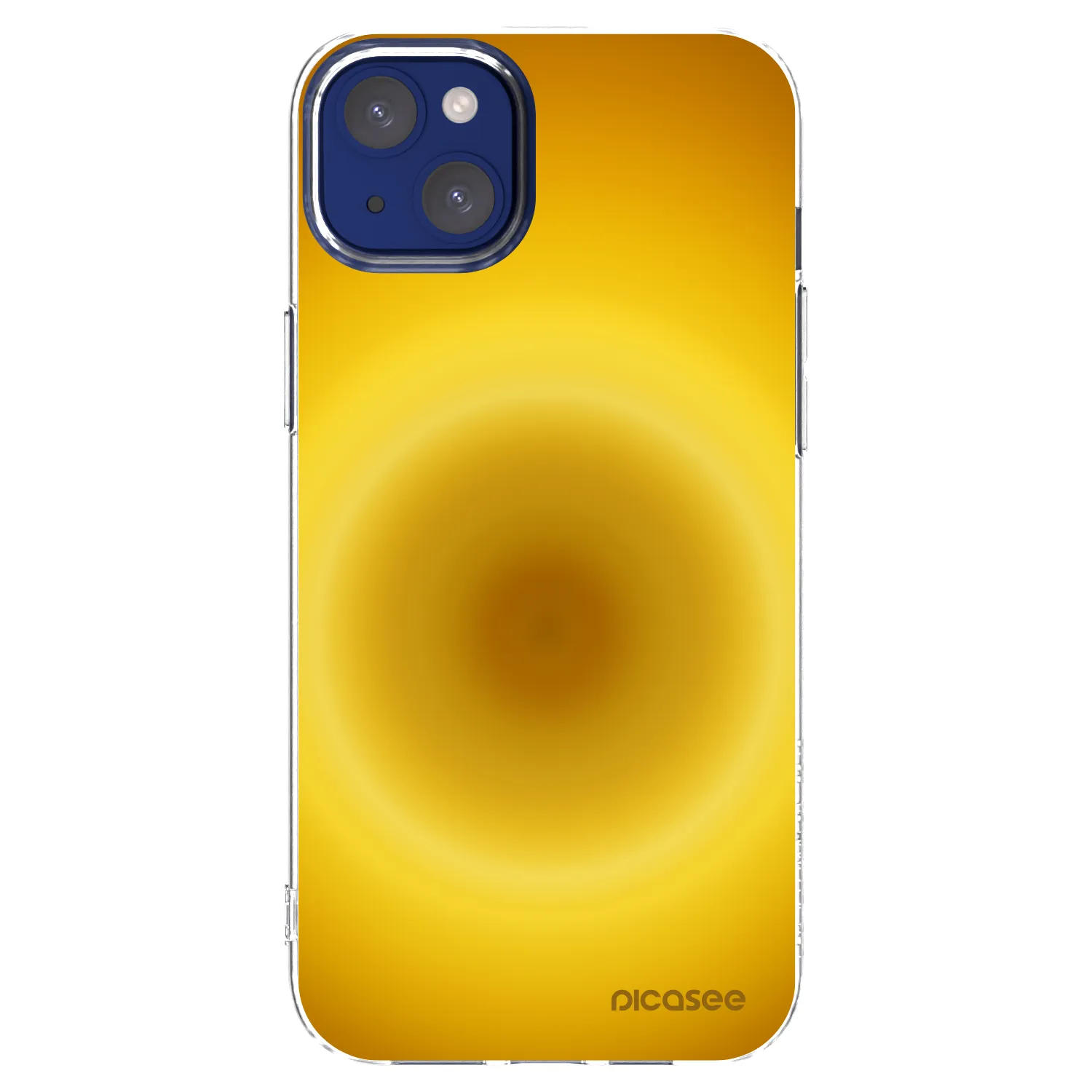 Picasee silikonska prozirna maskica za Apple iPhone 14 Plus - Solar Pulse