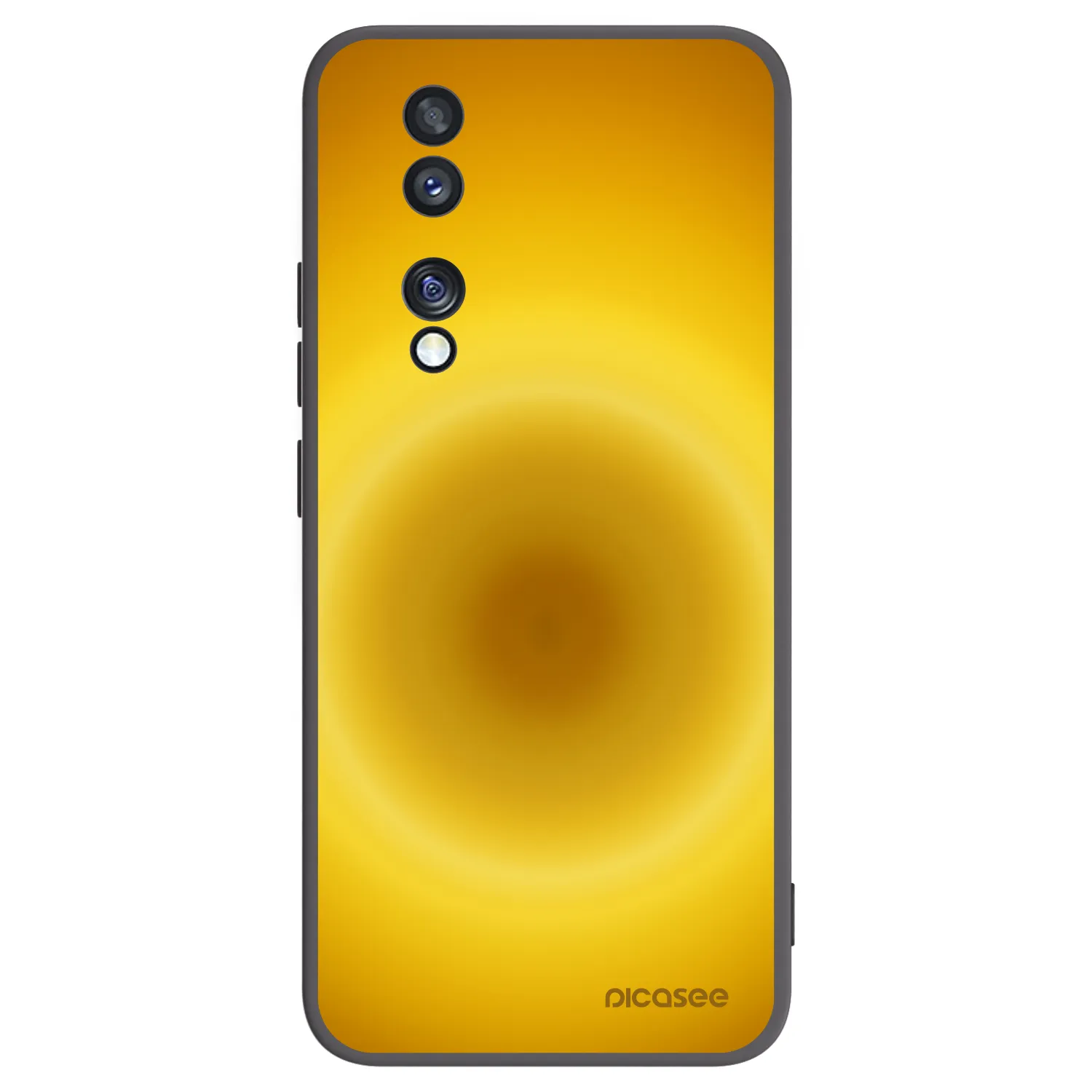 Picasee crna silikonska maskica za Honor 70 - Solar Pulse