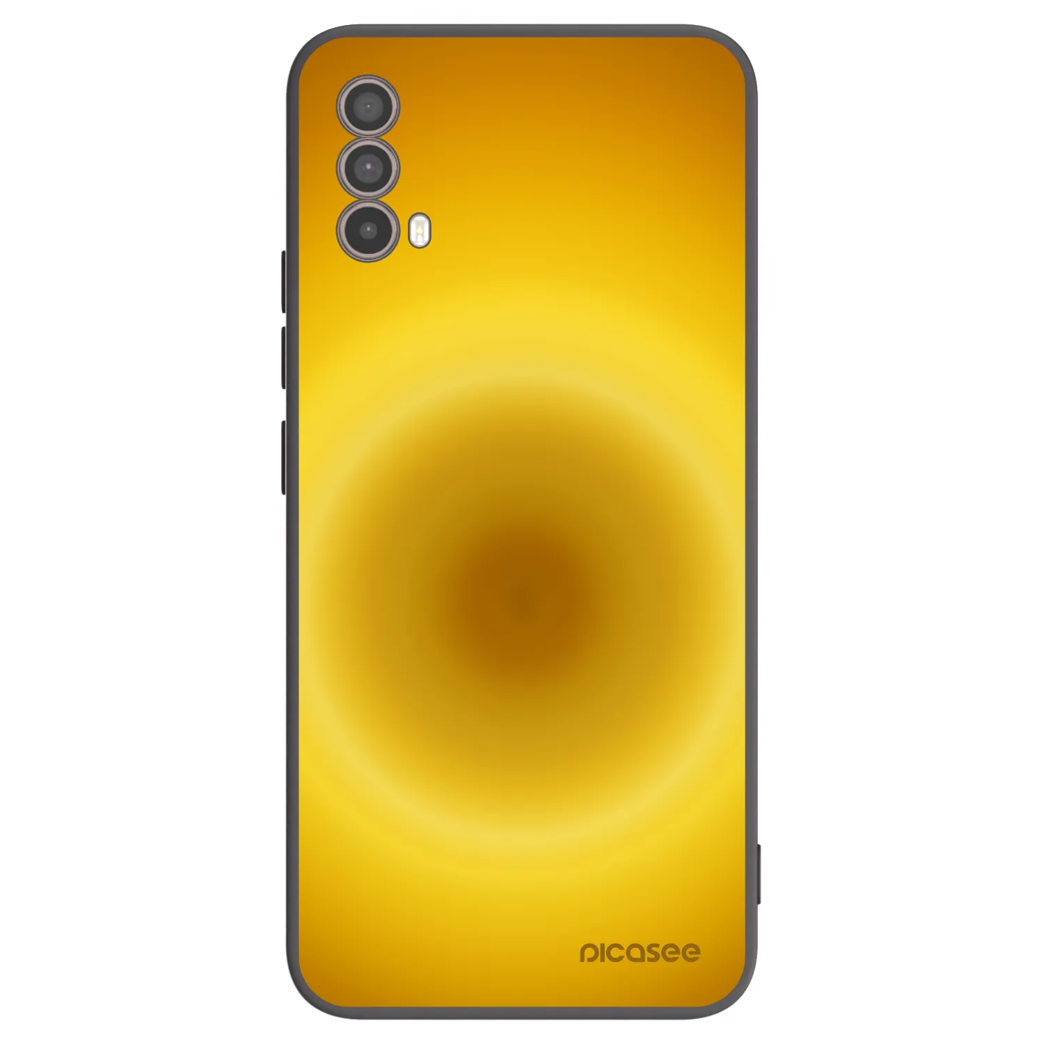 Picasee crna silikonska maskica za Motorola Moto E40 - Solar Pulse