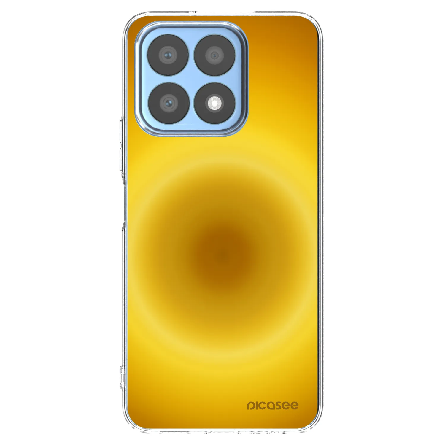 Picasee silikonska prozirna maskica za Honor X8a - Solar Pulse
