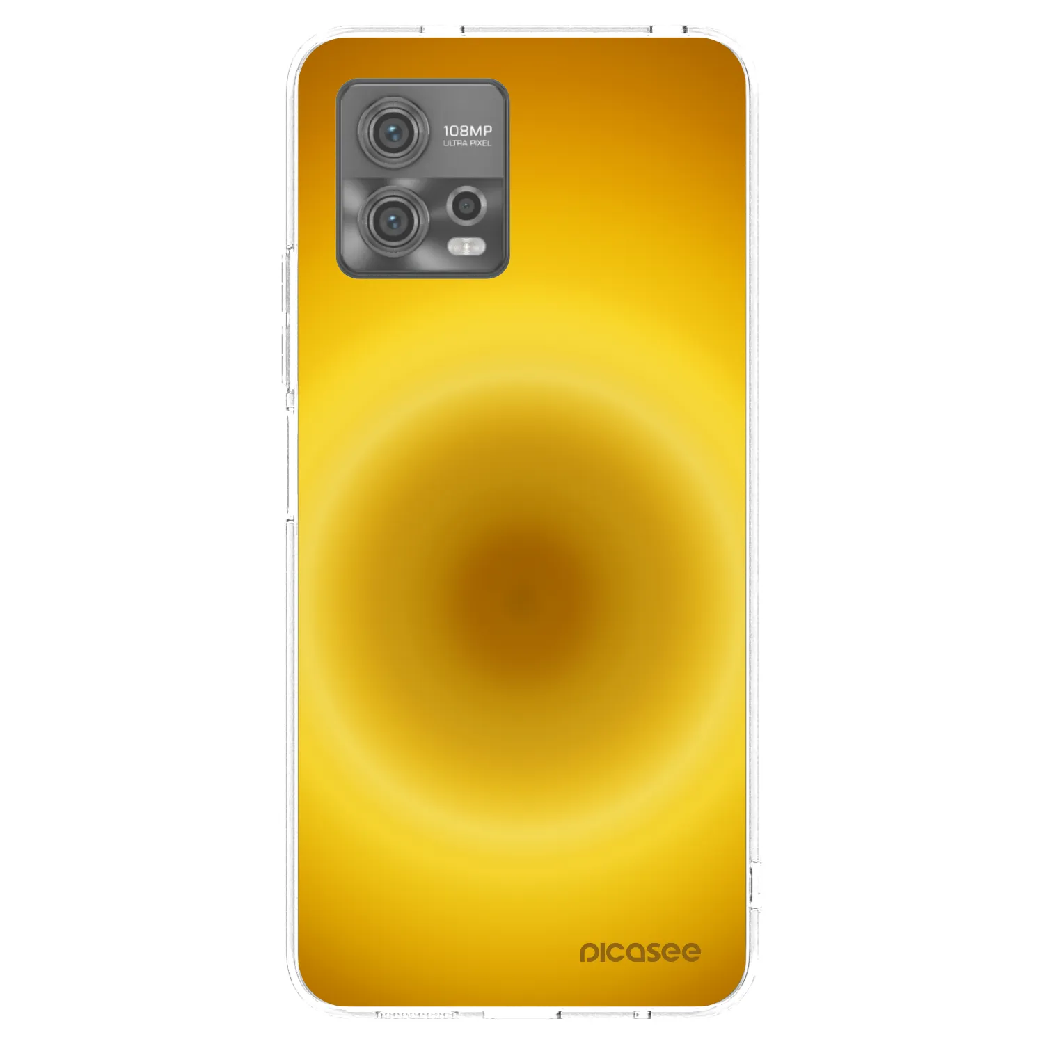 Picasee silikonska prozirna maskica za Motorola Moto G72 - Solar Pulse