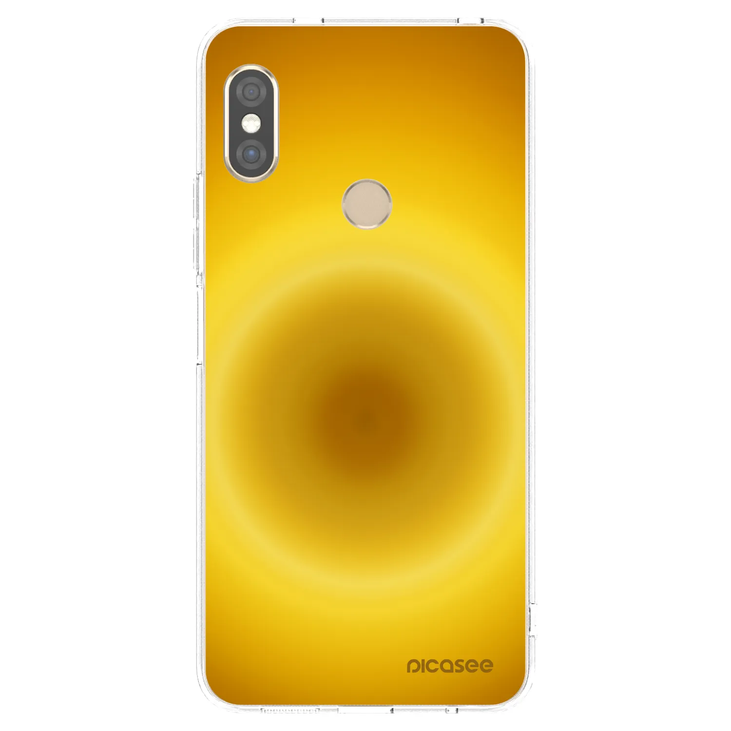 Picasee silikonska prozirna maskica za Xiaomi Redmi Note 5 Global - Solar Pulse