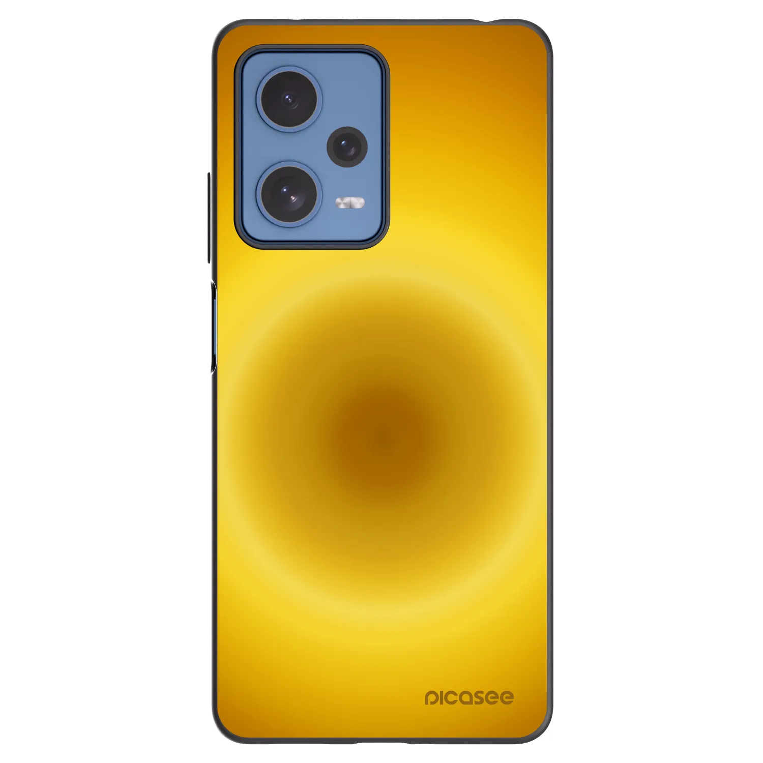 Picasee crna silikonska maskica za Xiaomi Redmi Note 12 Pro 5G - Solar Pulse
