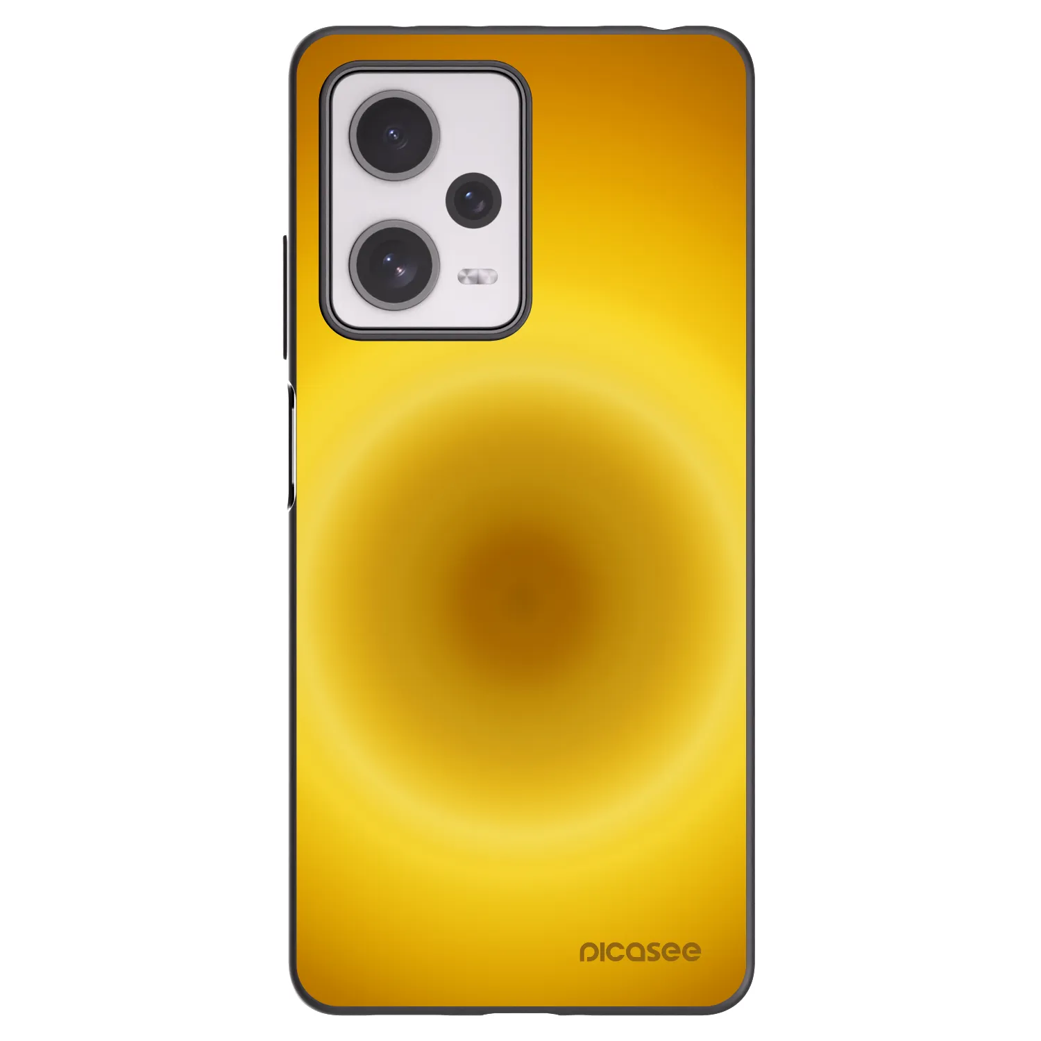 Picasee crna silikonska maskica za Xiaomi Redmi Note 12 Pro+ 5G - Solar Pulse