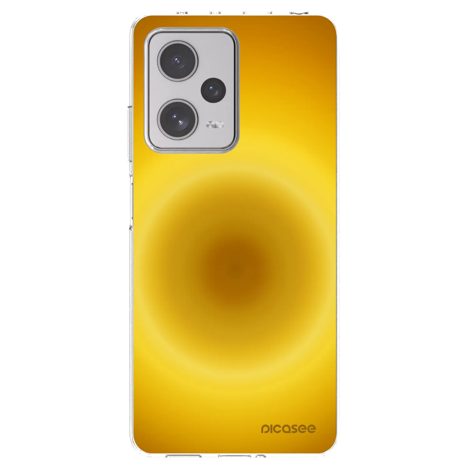 Picasee silikonska prozirna maskica za Xiaomi Redmi Note 12 Pro+ 5G - Solar Pulse