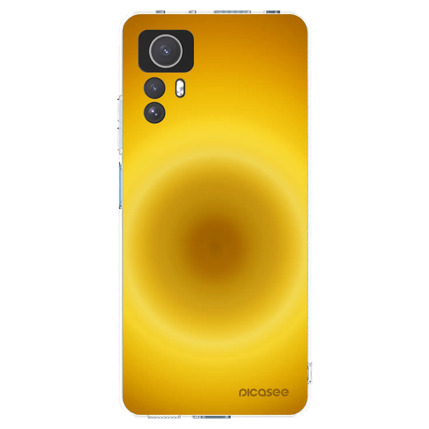 Picasee silikonska prozirna maskica za Xiaomi Redmi Note 12S - Solar Pulse