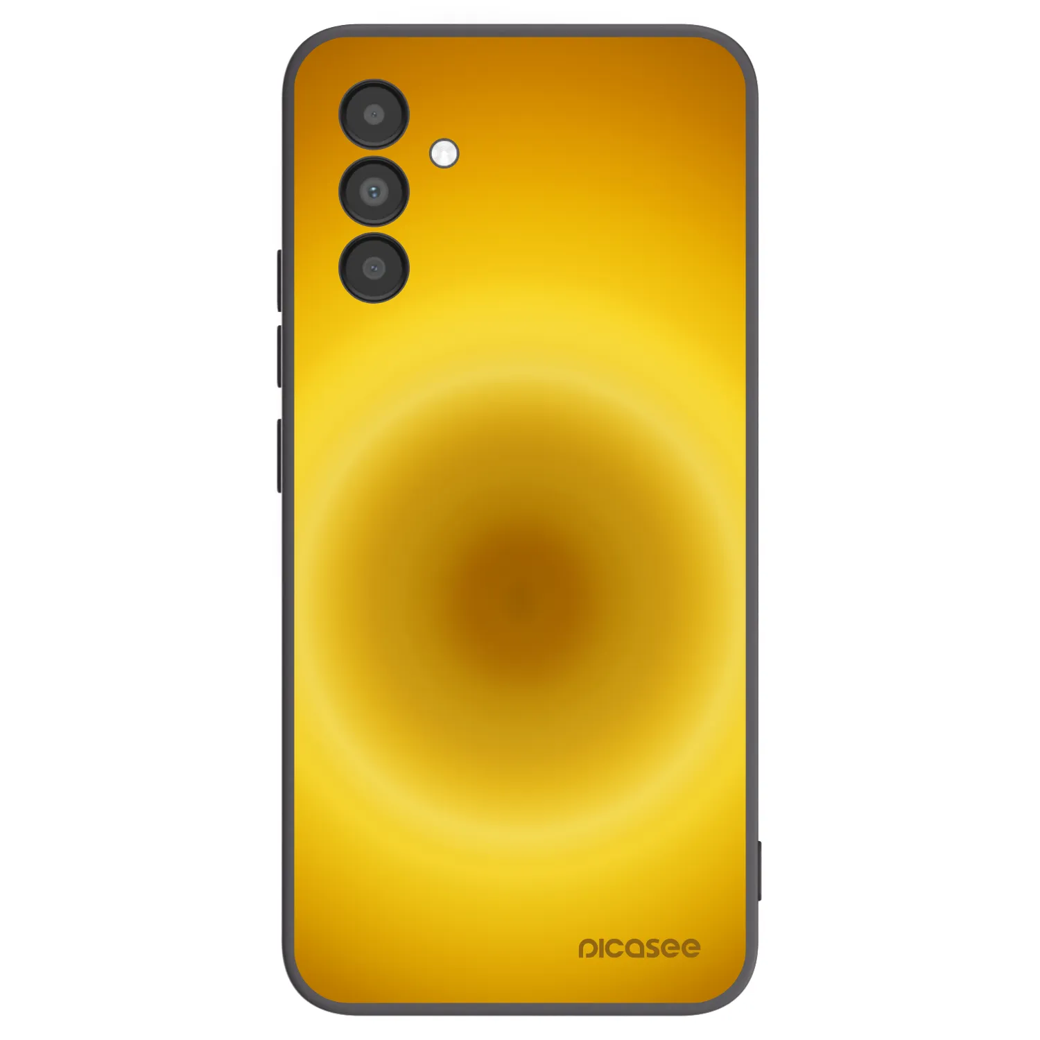 Picasee crna silikonska maskica za Samsung Galaxy A04s A047F - Solar Pulse