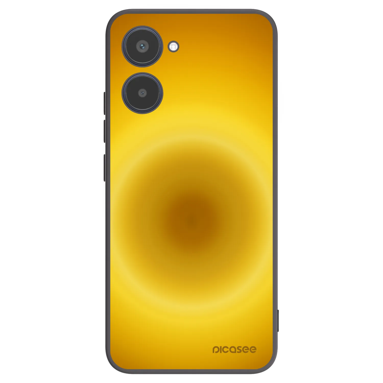 Picasee crna silikonska maskica za Realme 10 4G - Solar Pulse