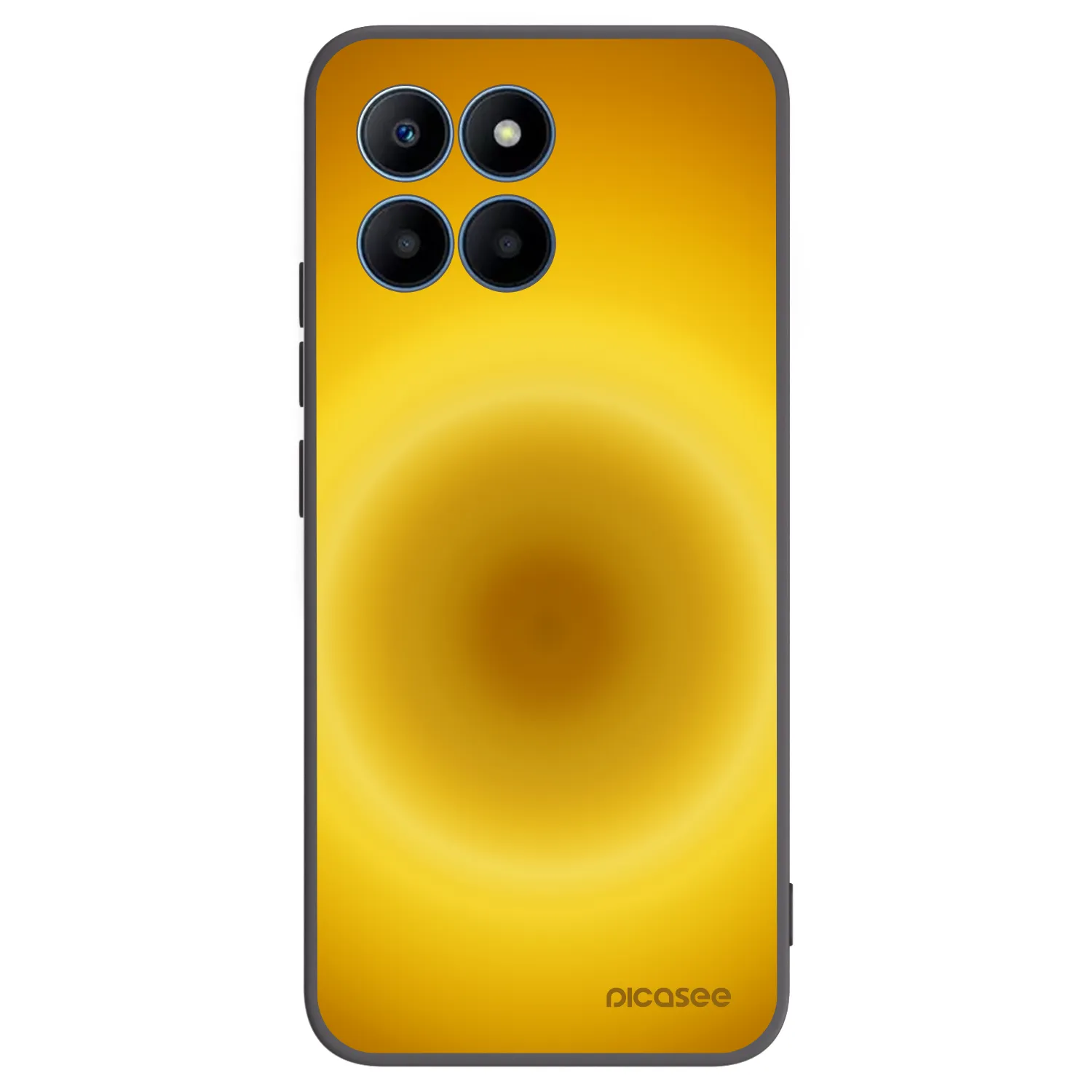 Picasee crna silikonska maskica za Honor 70 Lite - Solar Pulse