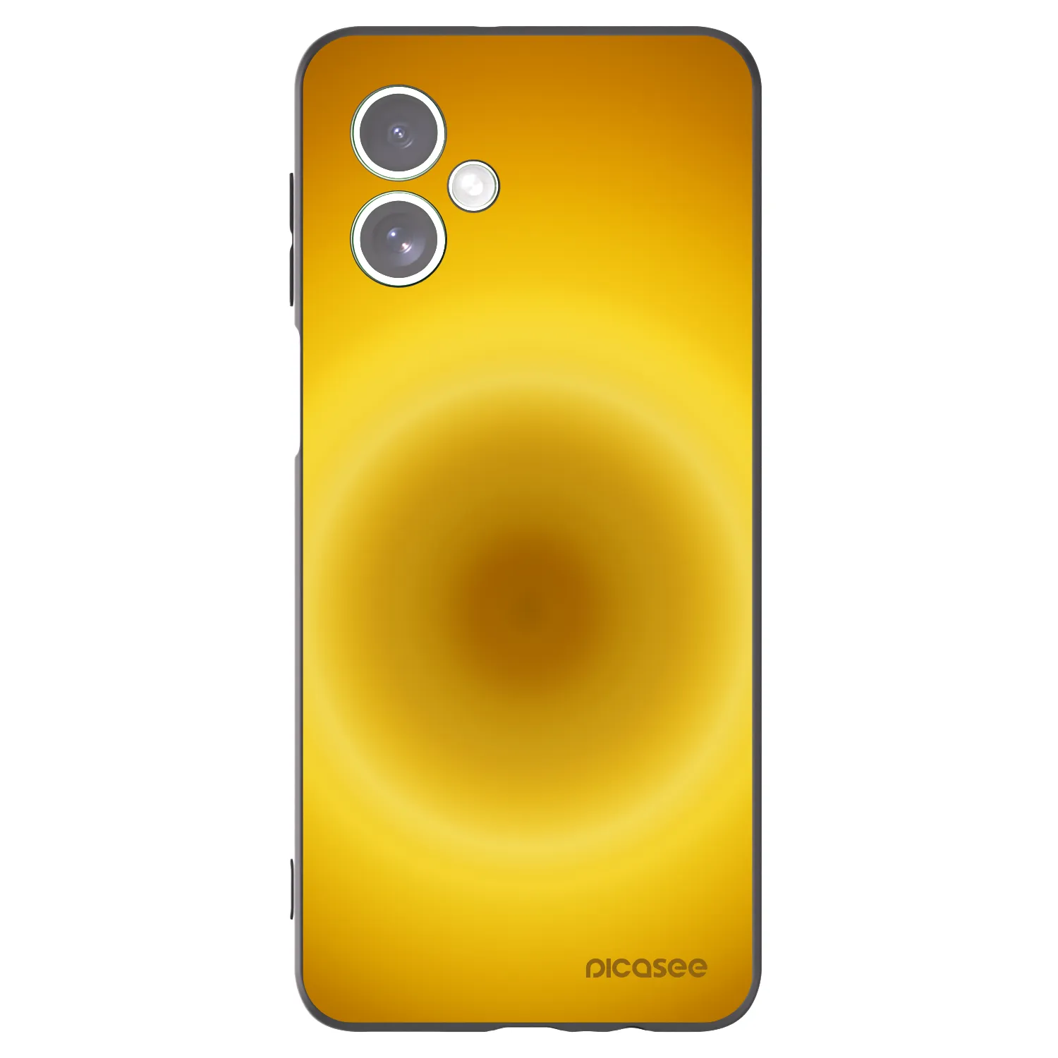 Picasee crna silikonska maskica za Motorola Moto G54 5G - Solar Pulse