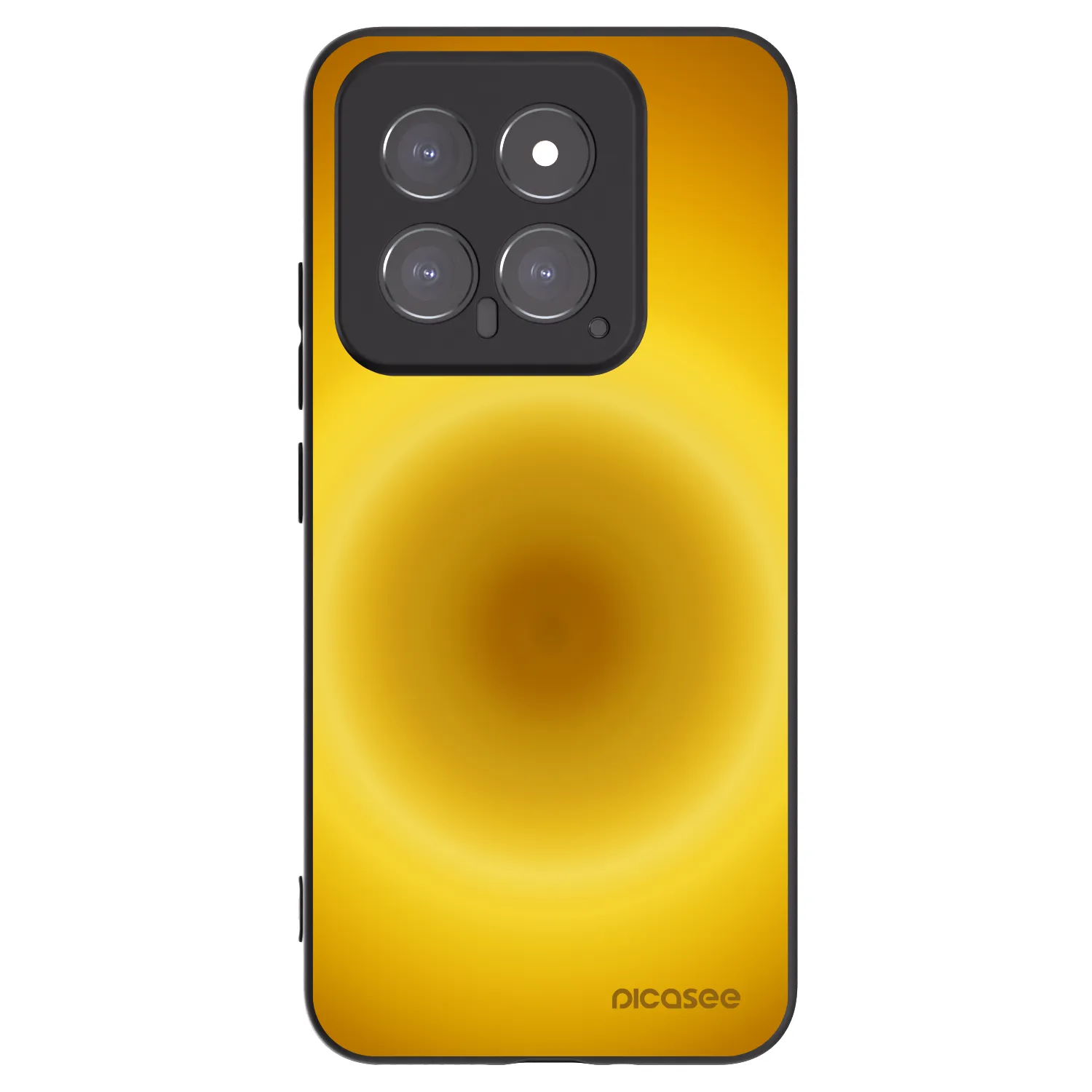 Picasee crna silikonska maskica za Xiaomi 14 - Solar Pulse