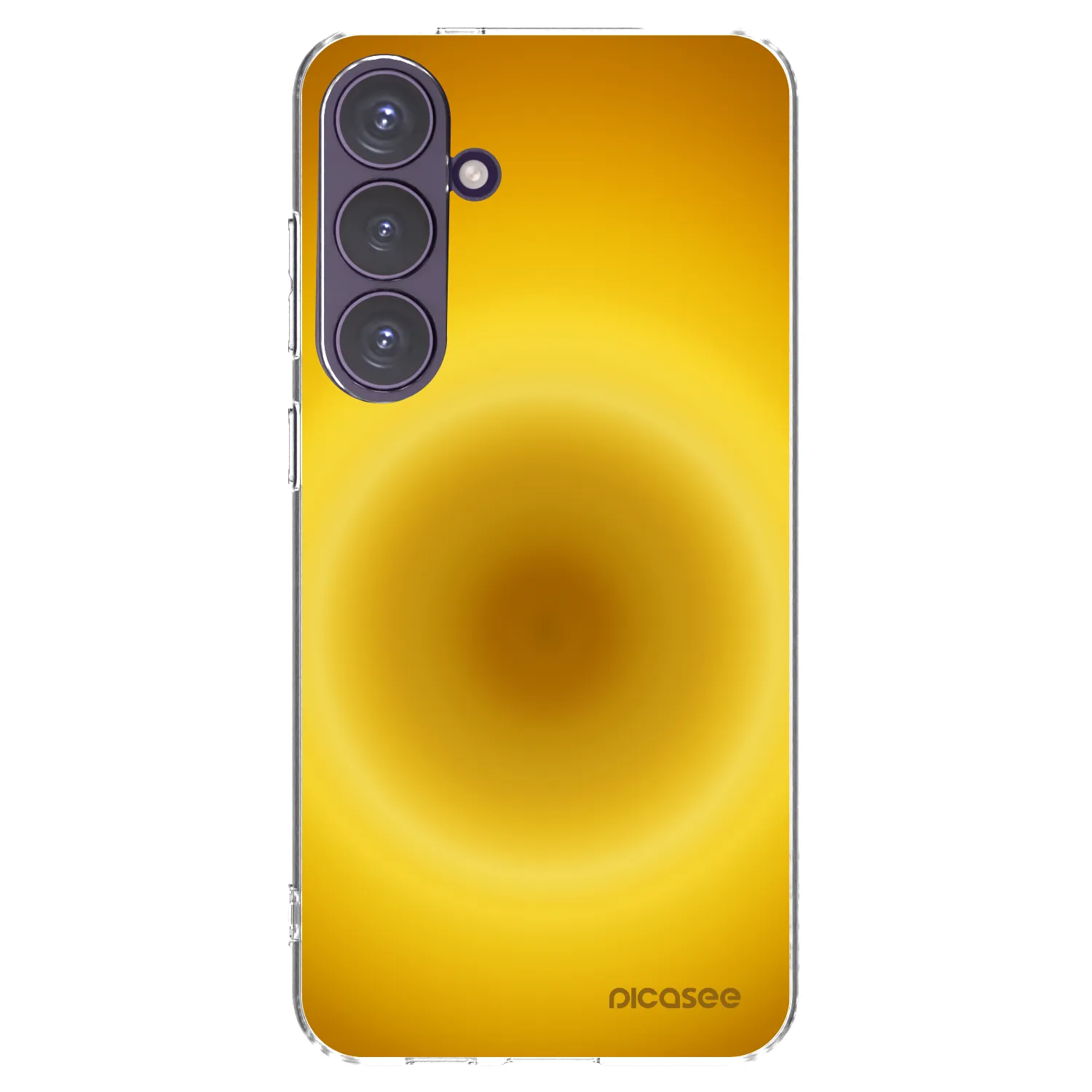 Picasee silikonska prozirna maskica za Samsung Galaxy S24+ S926B 5G - Solar Pulse