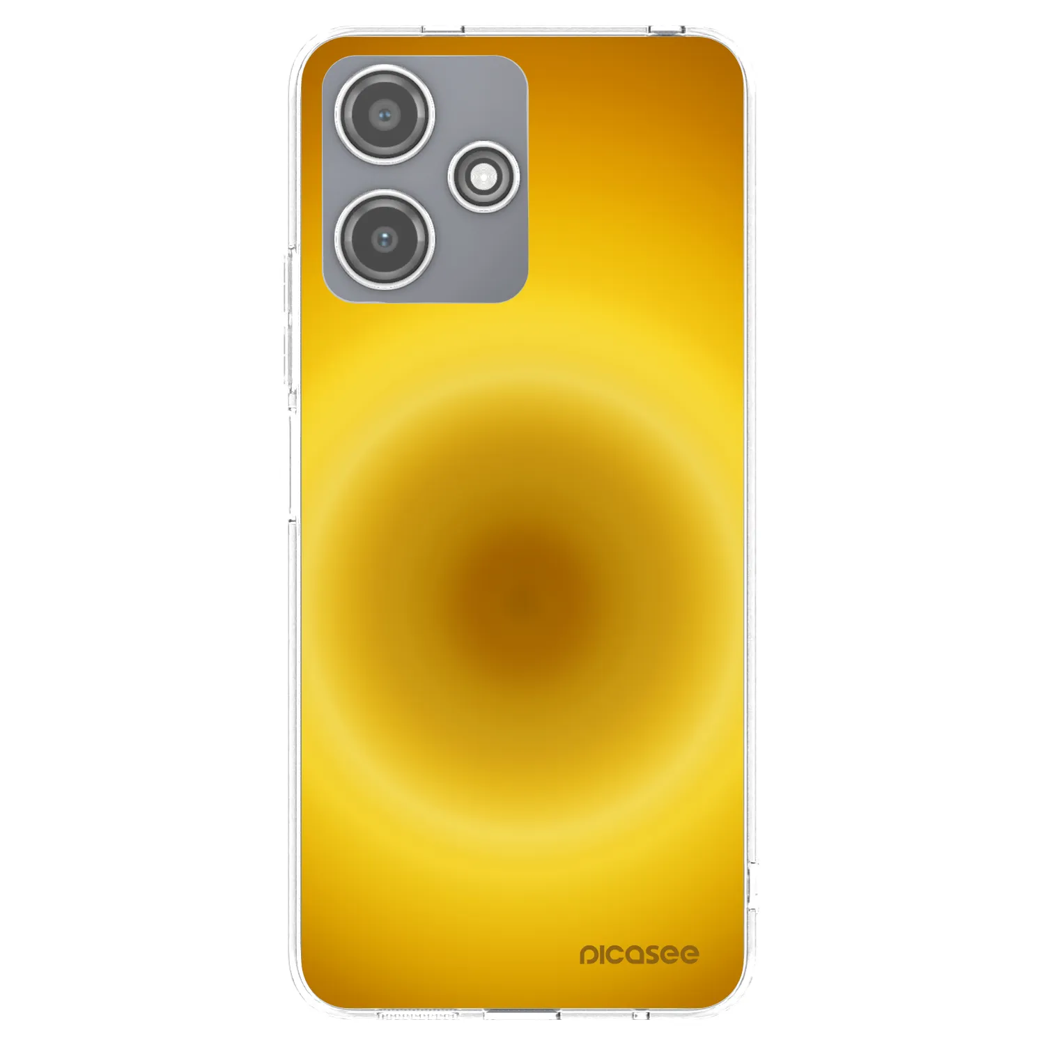 Picasee silikonska prozirna maskica za Xiaomi Redmi 12 5G - Solar Pulse