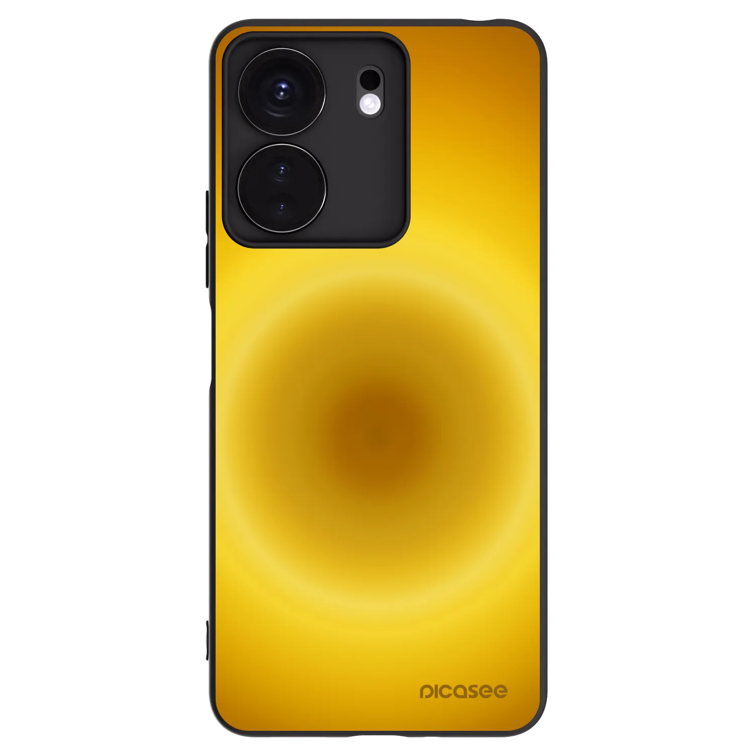 Picasee crna silikonska maskica za Xiaomi Redmi 13C 4G - Solar Pulse