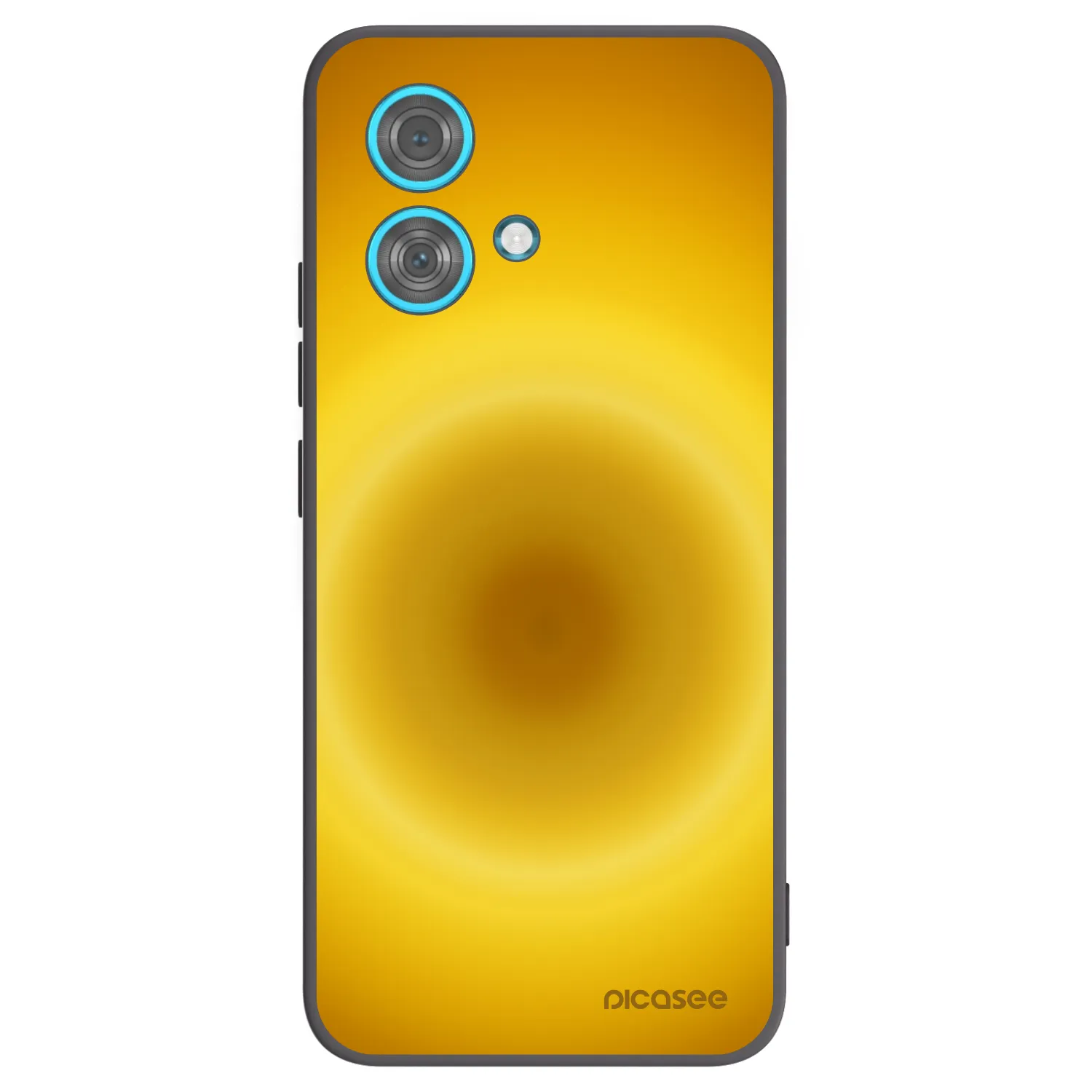 Picasee crna silikonska maskica za Motorola Edge 40 Neo - Solar Pulse