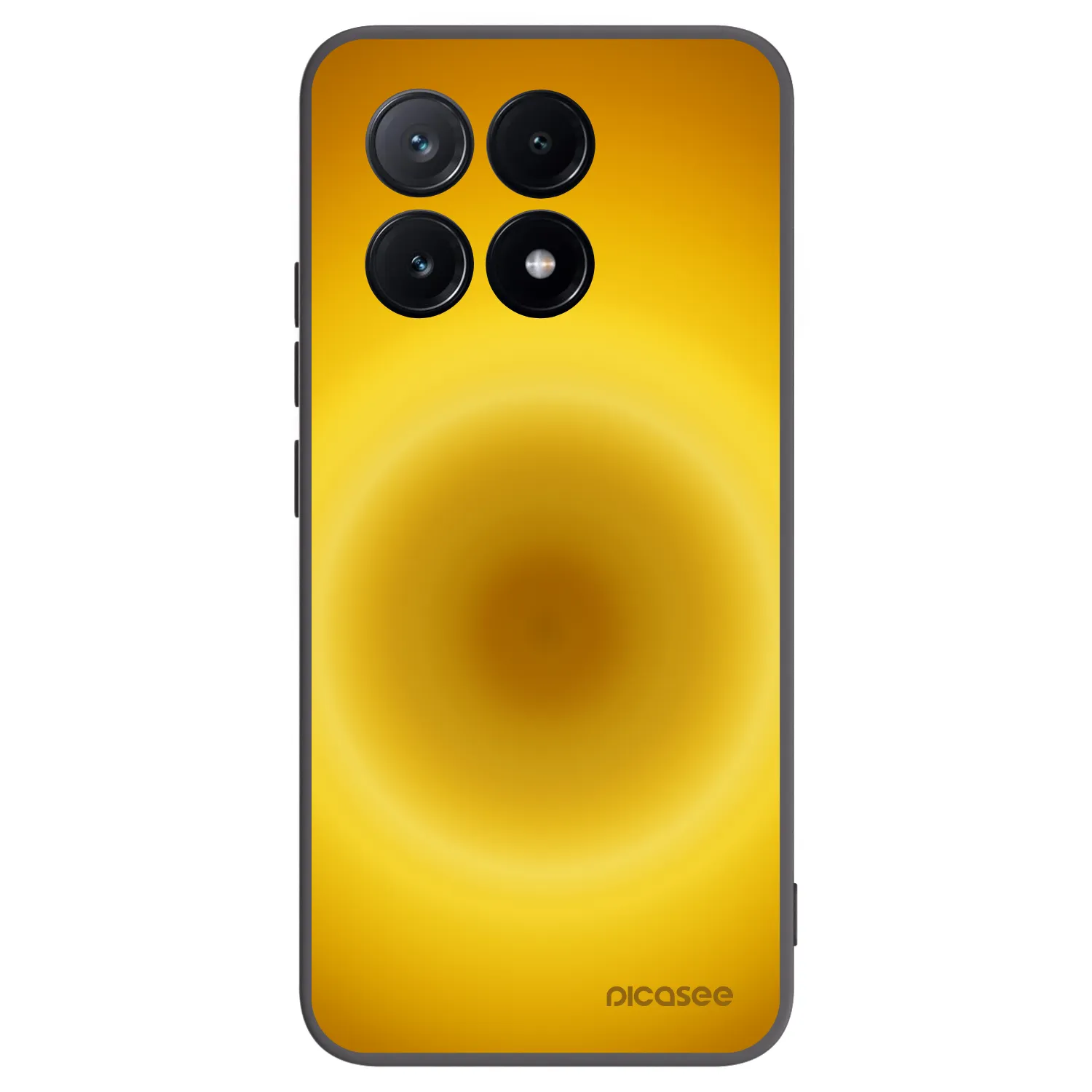 Picasee crna silikonska maskica za Xiaomi Poco X6 Pro - Solar Pulse
