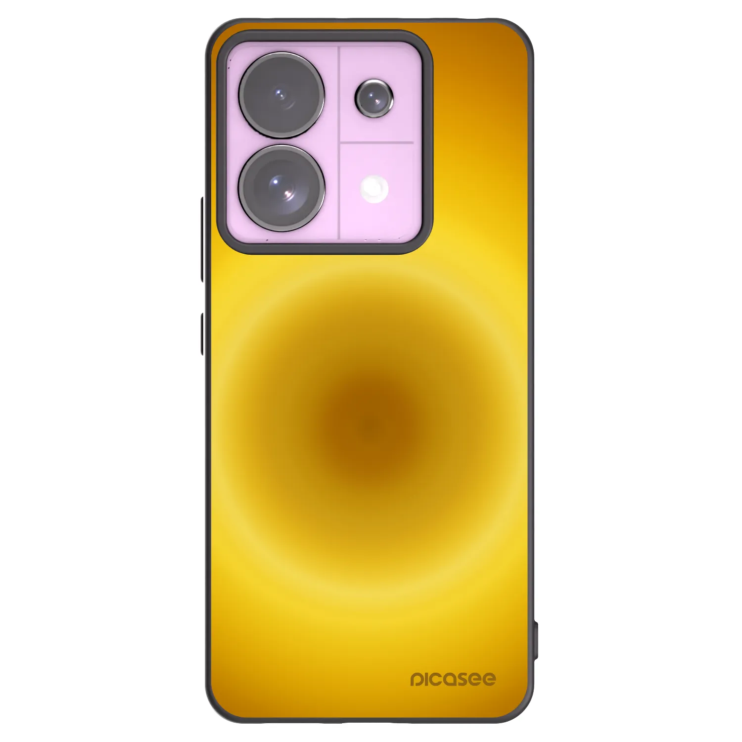 Picasee crna silikonska maskica za Xiaomi Redmi Note 13 Pro 5G - Solar Pulse