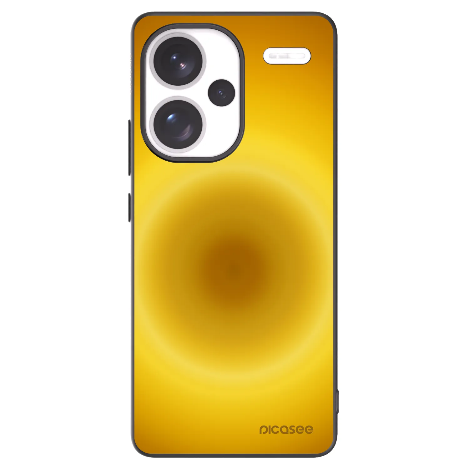 Picasee crna silikonska maskica za Xiaomi Redmi Note 13 Pro+ 5G - Solar Pulse