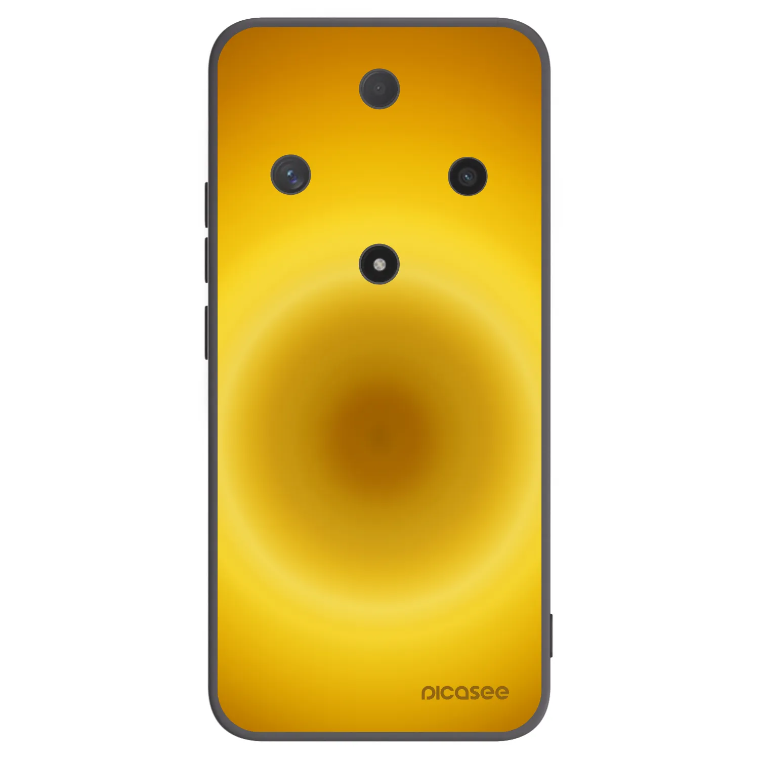 Picasee crna silikonska maskica za Honor Magic6 Lite 5G - Solar Pulse