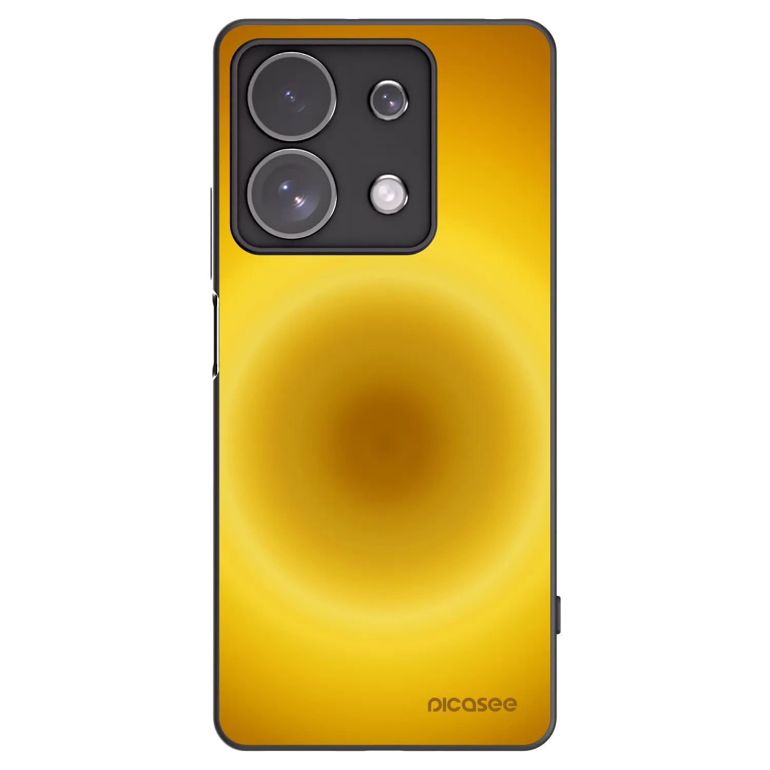 Picasee crna silikonska maskica za Xiaomi Redmi Note 13 Pro 4G - Solar Pulse
