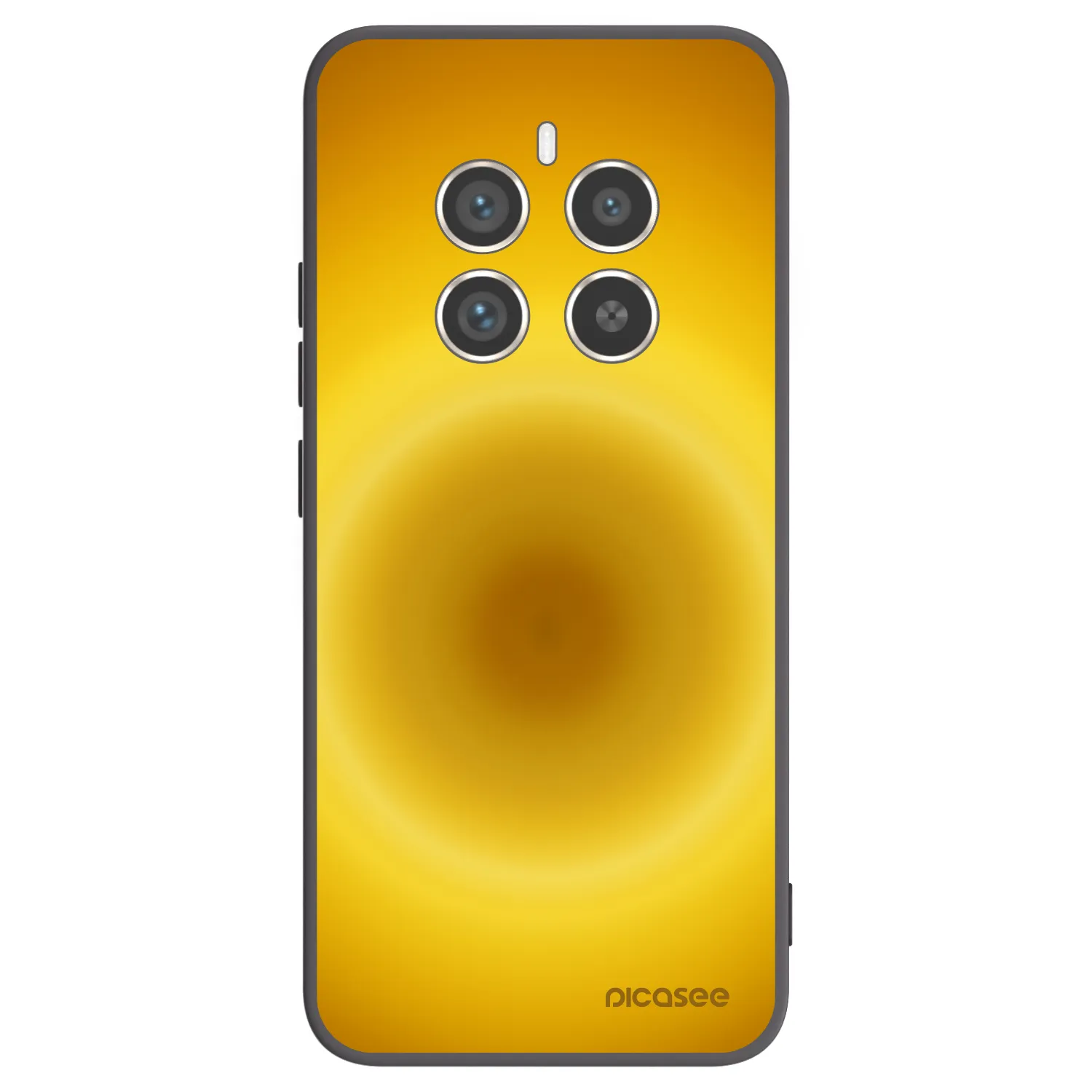 Picasee crna silikonska maskica za Realme 12 Pro 5G - Solar Pulse