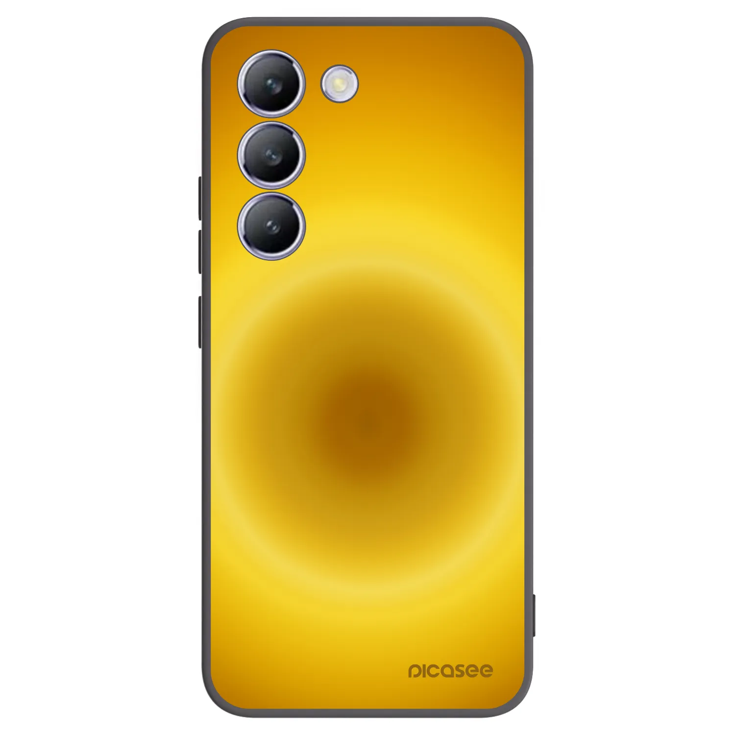Picasee crna silikonska maskica za Vivo V40 SE 5G - Solar Pulse