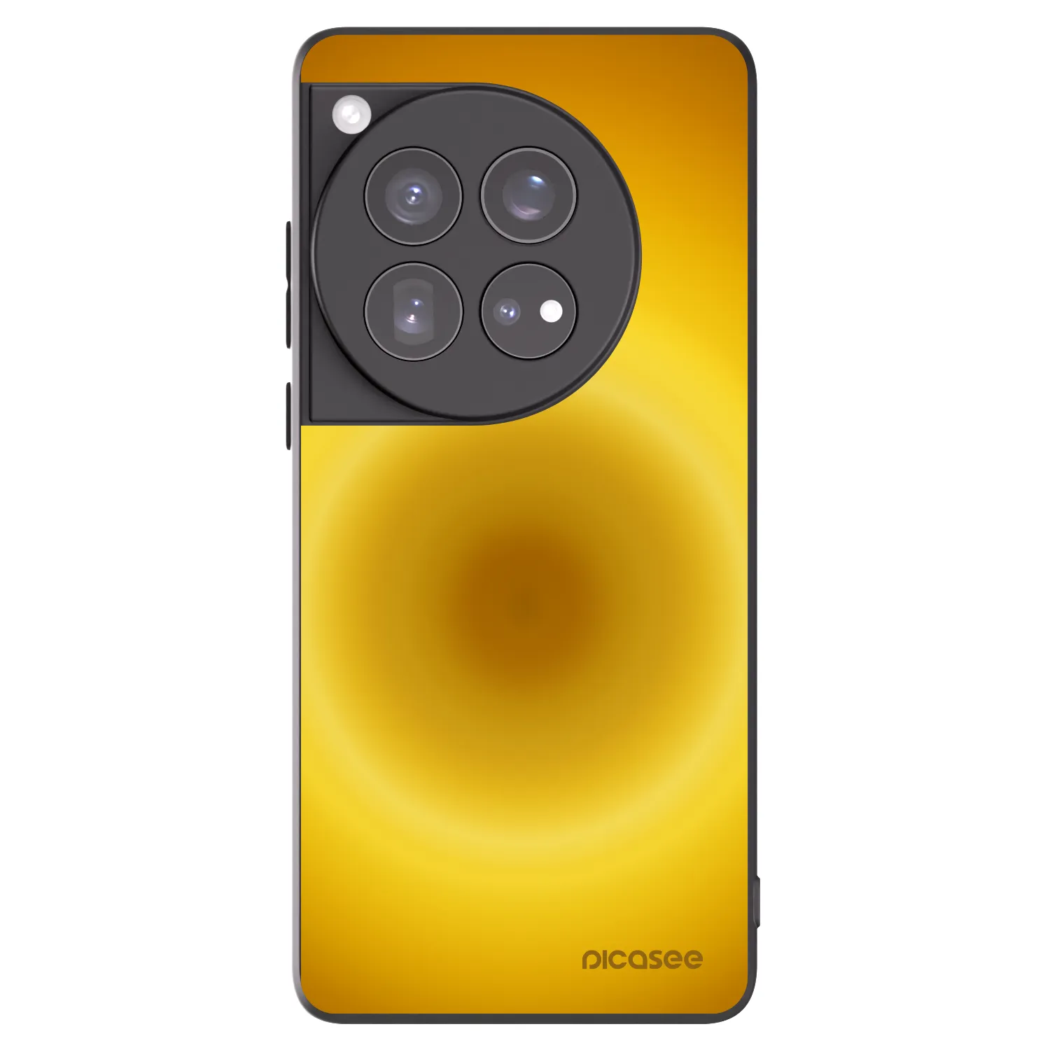 Picasee crna silikonska maskica za OnePlus 12 5G - Solar Pulse
