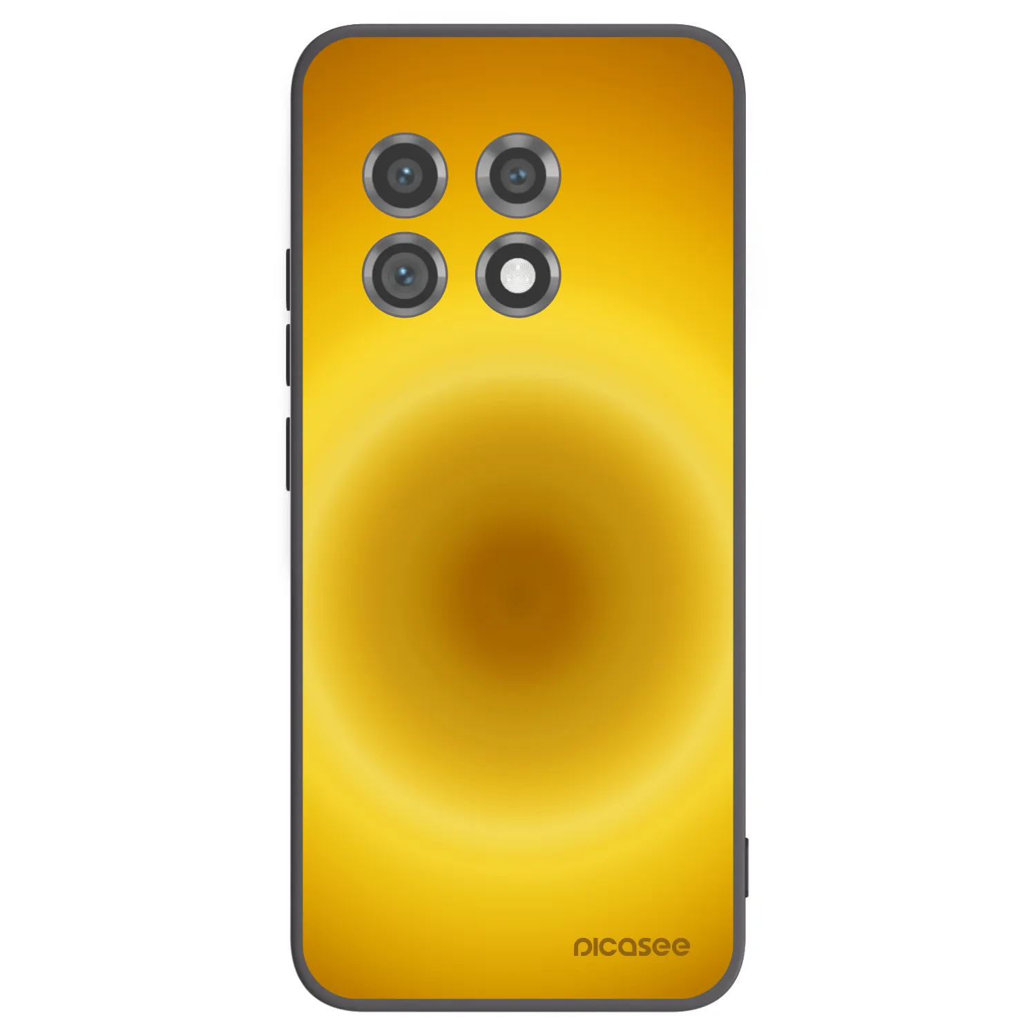 Picasee crna silikonska maskica za OnePlus 11 5G - Solar Pulse