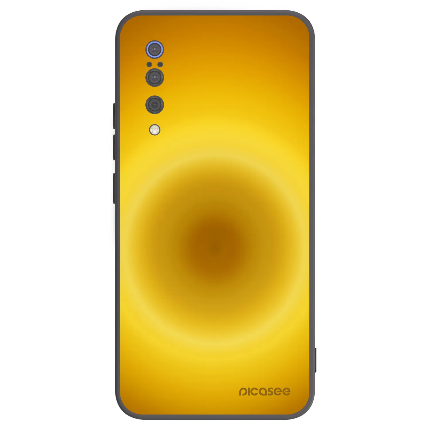 Picasee crna silikonska maskica za Xiaomi Mi 9 - Solar Pulse