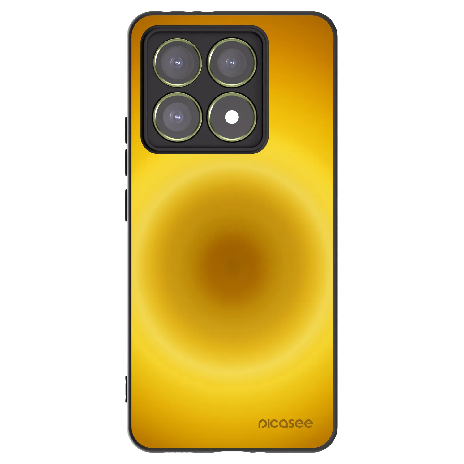 Picasee crna silikonska maskica za Xiaomi 14T - Solar Pulse