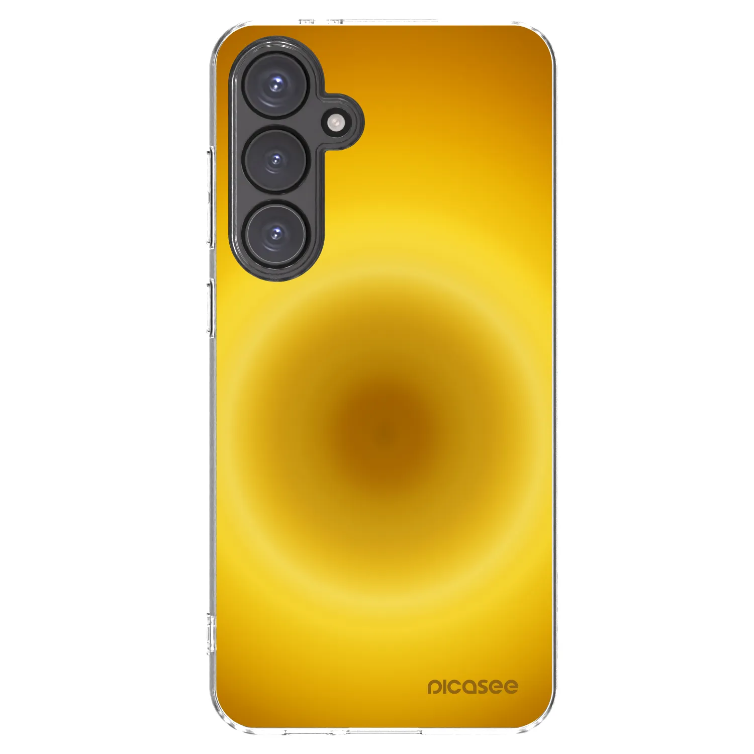 Picasee silikonska prozirna maskica za Samsung Galaxy S24 FE S721B - Solar Pulse