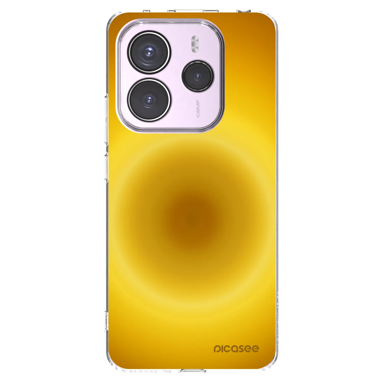 Picasee silikonska prozirna maskica za Xiaomi Redmi Note 14 5G - Solar Pulse