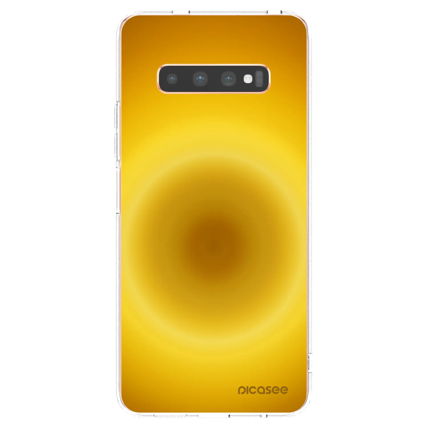 Picasee silikonska prozirna maskica za Samsung Galaxy S10 Plus G975 - Solar Pulse