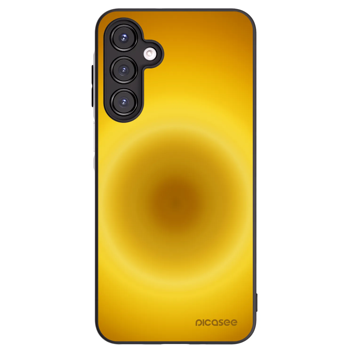 Picasee crna silikonska maskica za Samsung Galaxy A16 5G - Solar Pulse