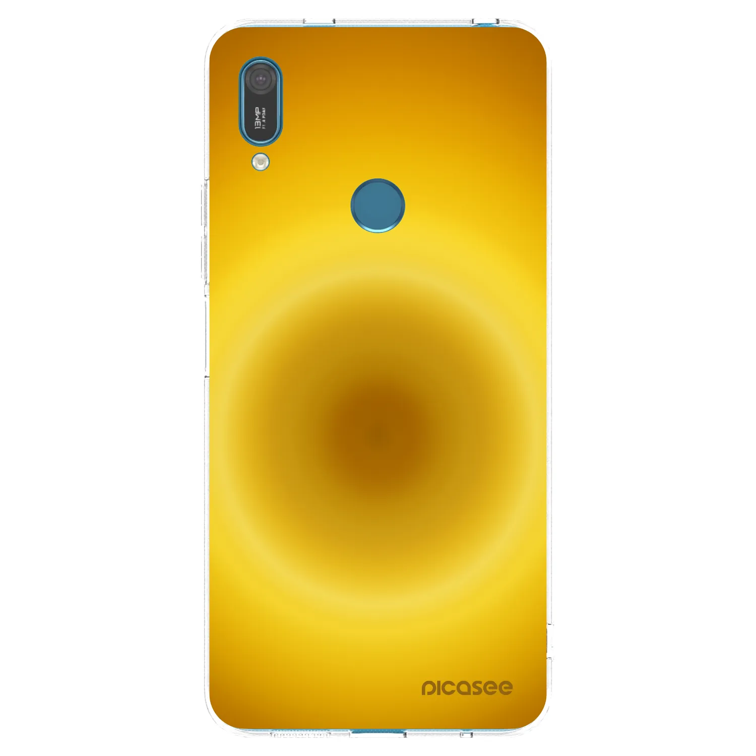 Picasee silikonska prozirna maskica za Huawei Y7 2019 - Solar Pulse