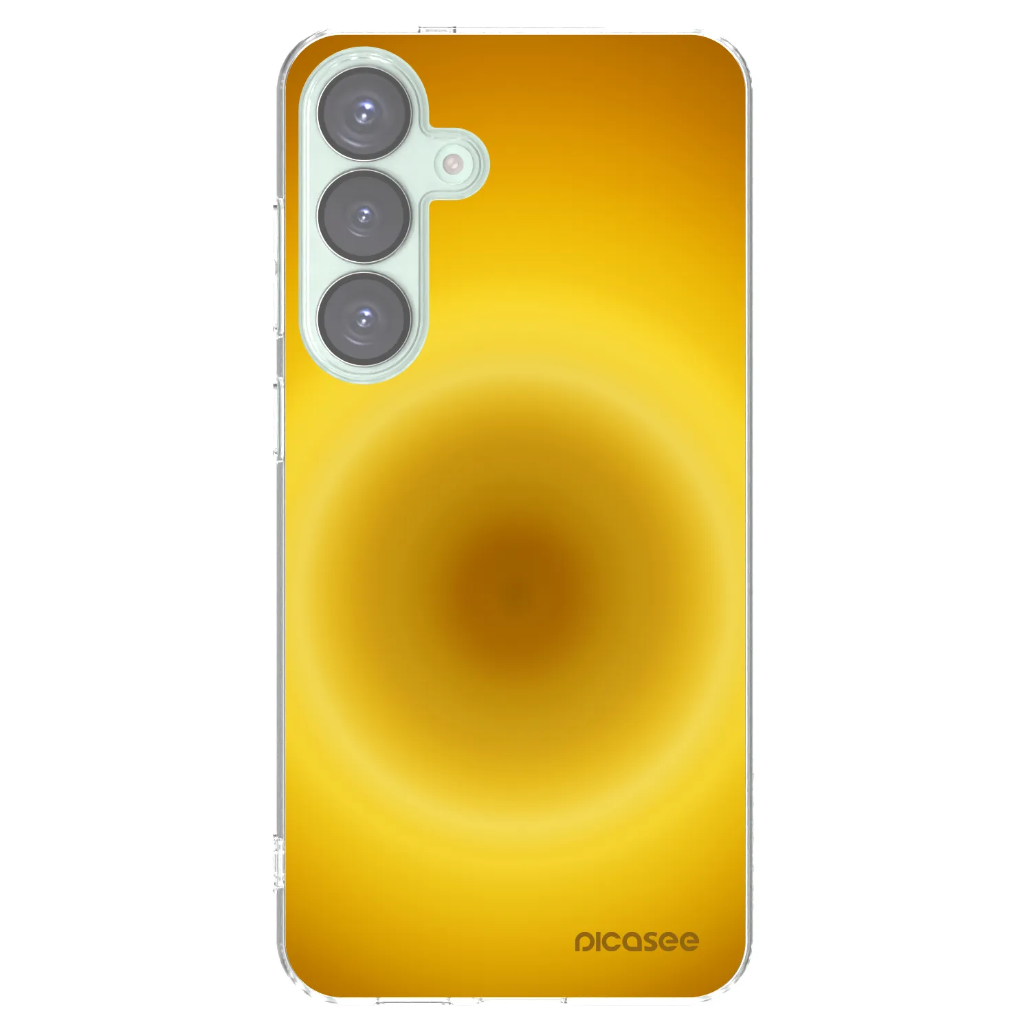 Picasee silikonska prozirna maskica za Samsung Galaxy S25+ 5G - Solar Pulse