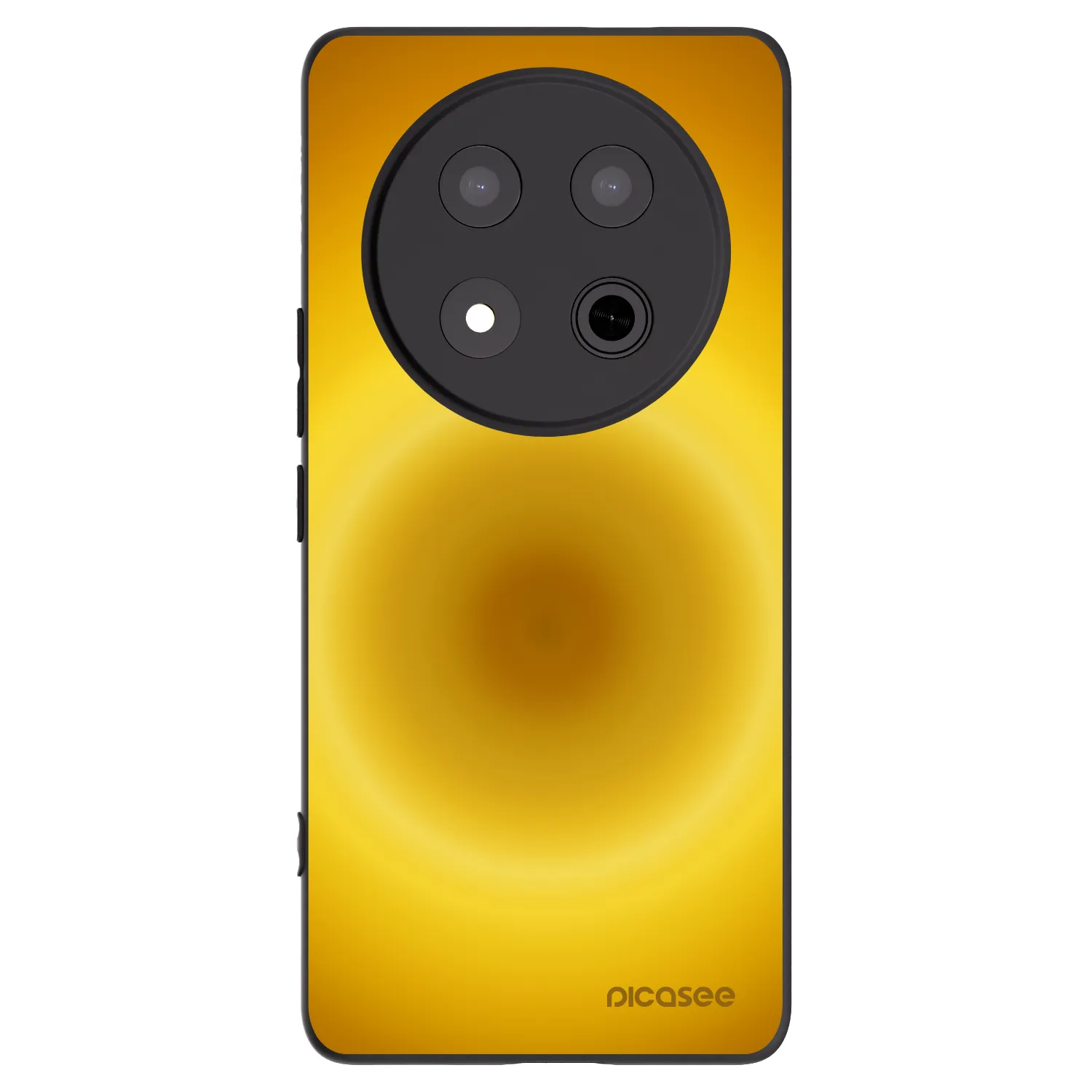 Picasee crna silikonska maskica za Honor Magic7 Lite 5G - Solar Pulse