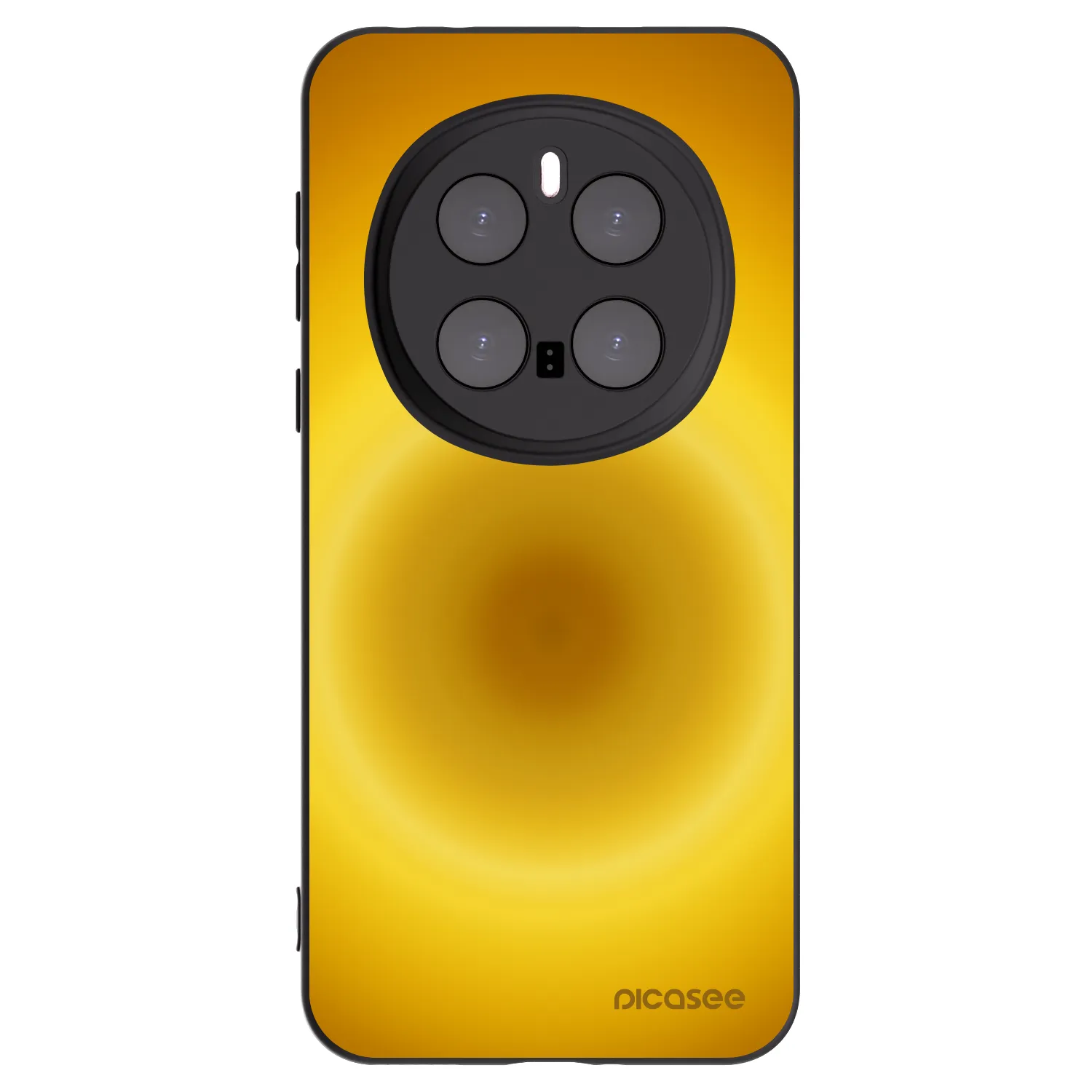 Picasee crna silikonska maskica za Honor Magic7 Pro 5G - Solar Pulse
