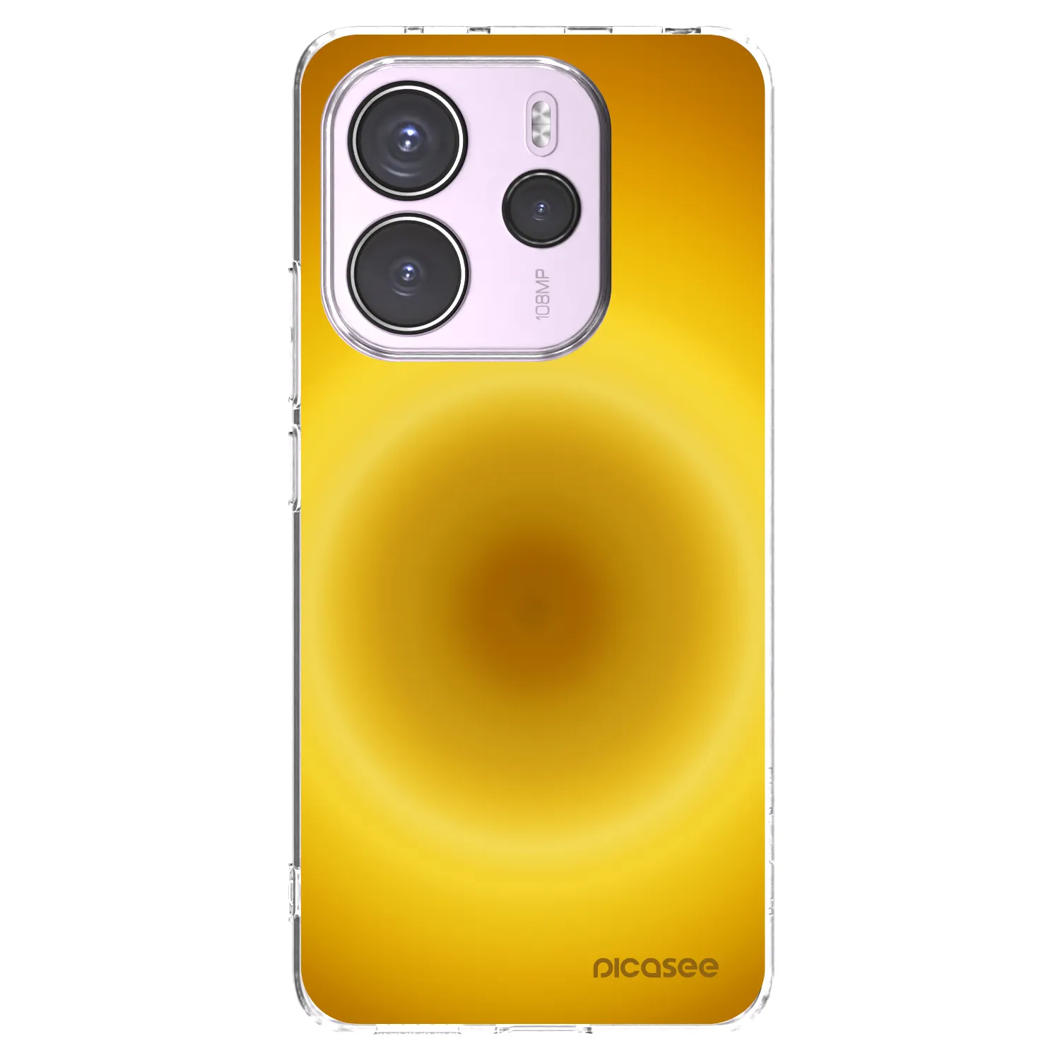 Picasee silikonska prozirna maskica za Xiaomi Redmi Note 14 4G - Solar Pulse