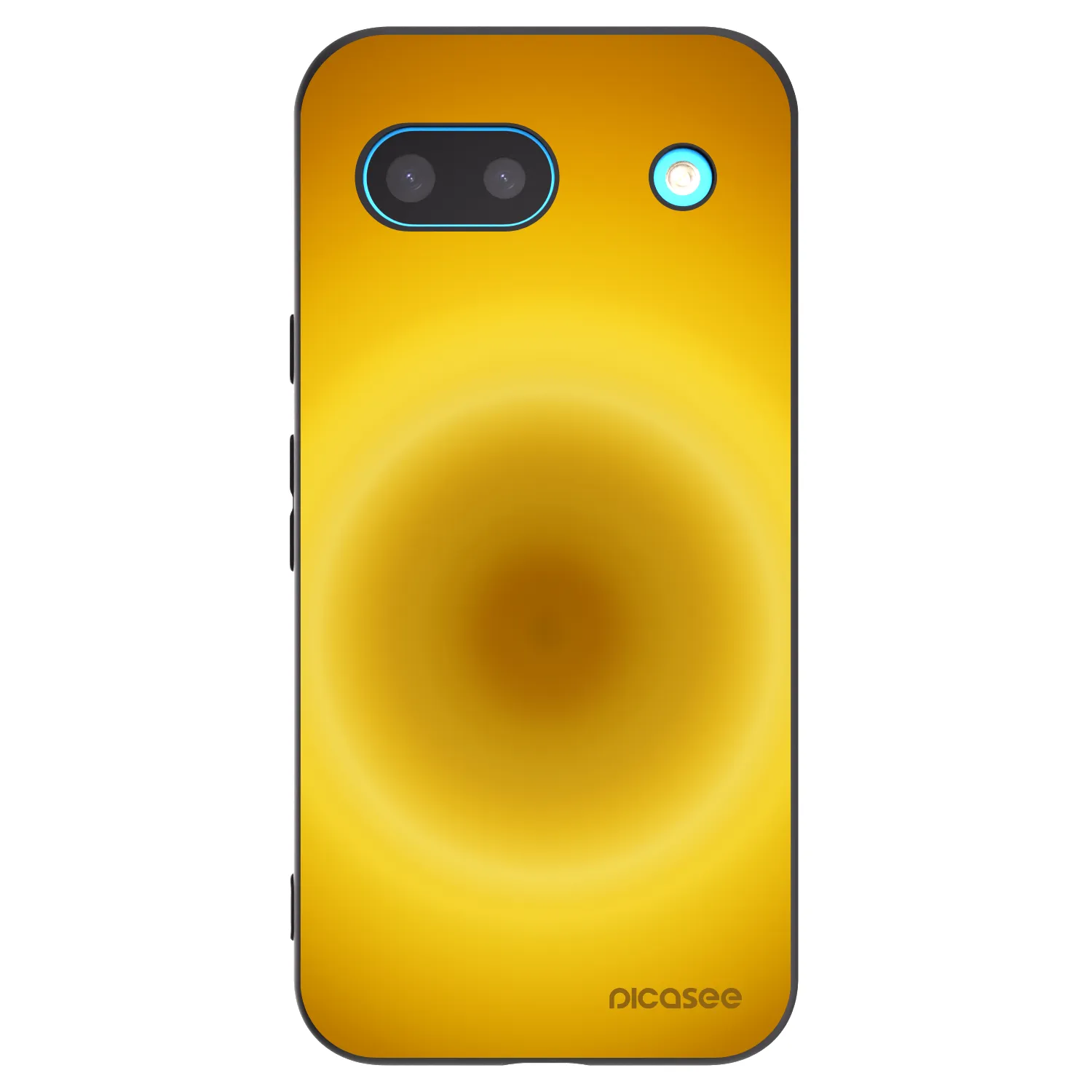Picasee crna silikonska maskica za Google Pixel 8 - Solar Pulse