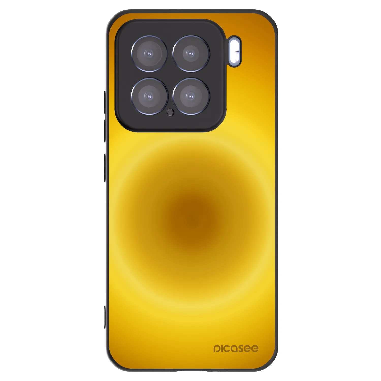 Picasee crna silikonska maskica za Xiaomi 15 - Solar Pulse