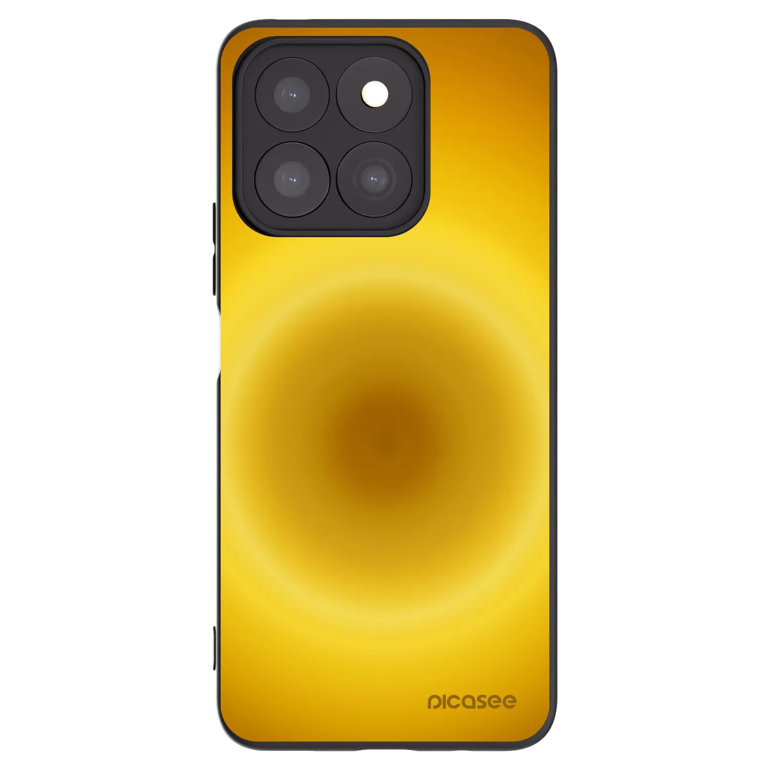 Picasee crna silikonska maskica za Honor X8c - Solar Pulse