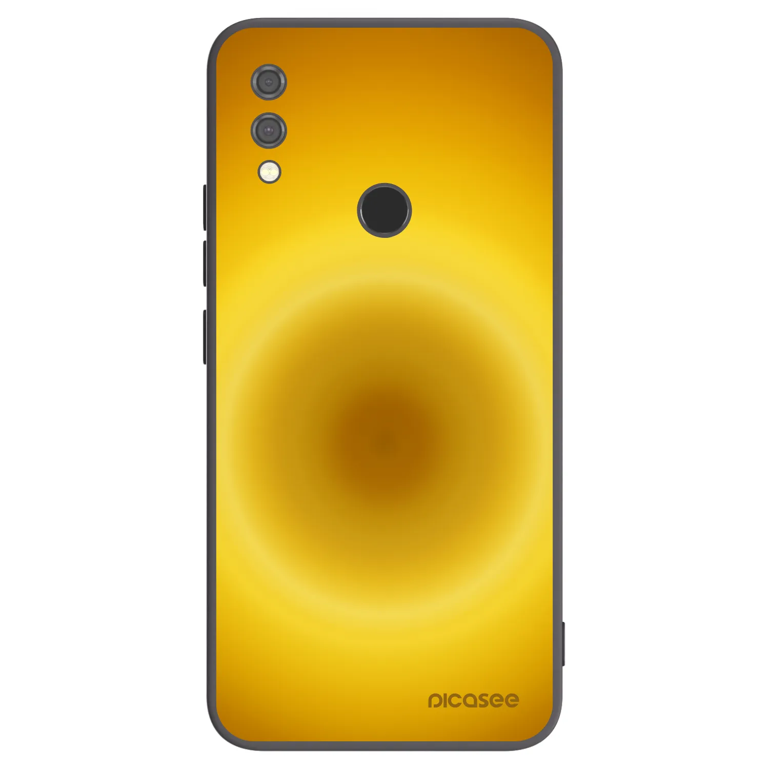Picasee crna silikonska maskica za Xiaomi Redmi Note 7 - Solar Pulse