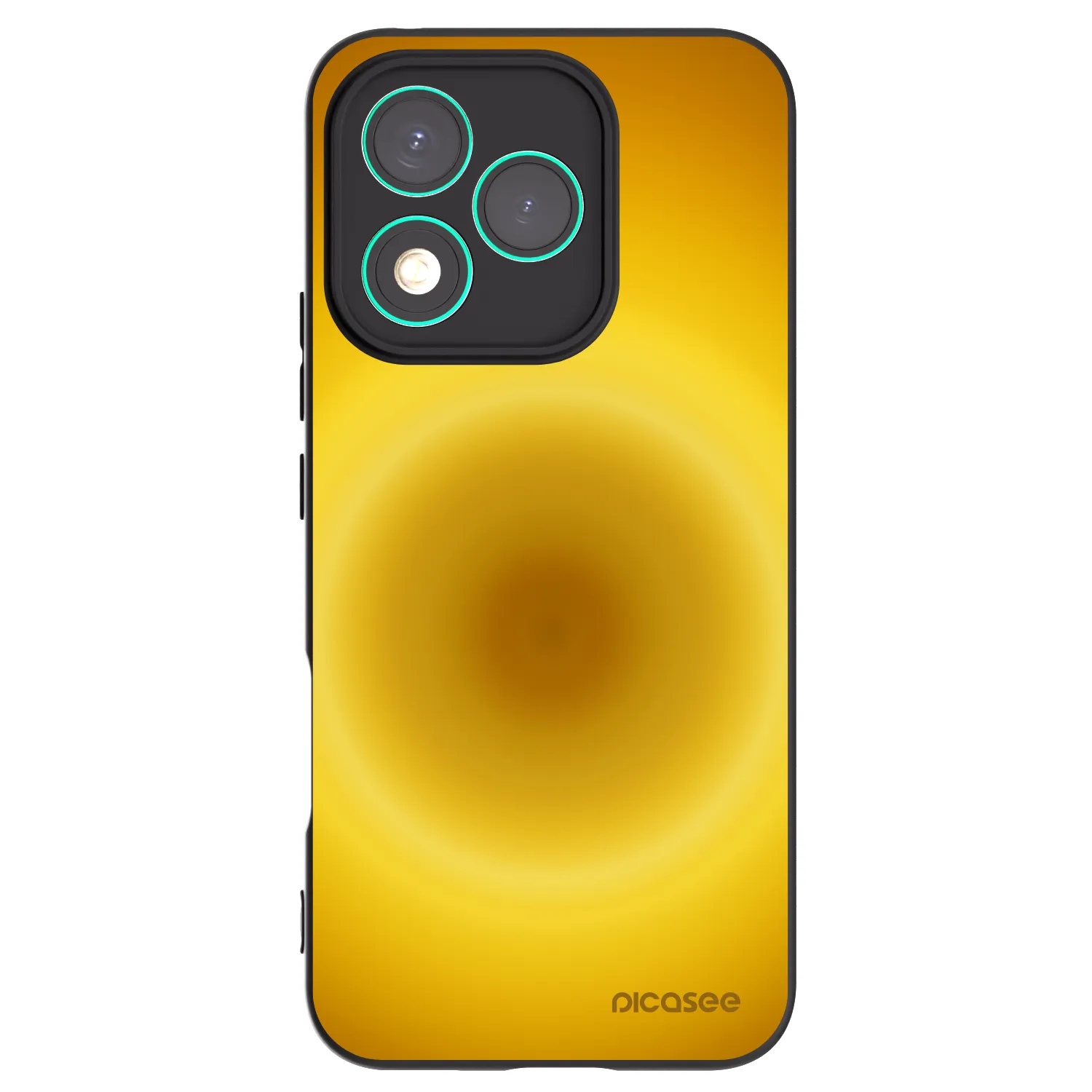 Picasee crna silikonska maskica za Honor 400 Lite 5G - Solar Pulse